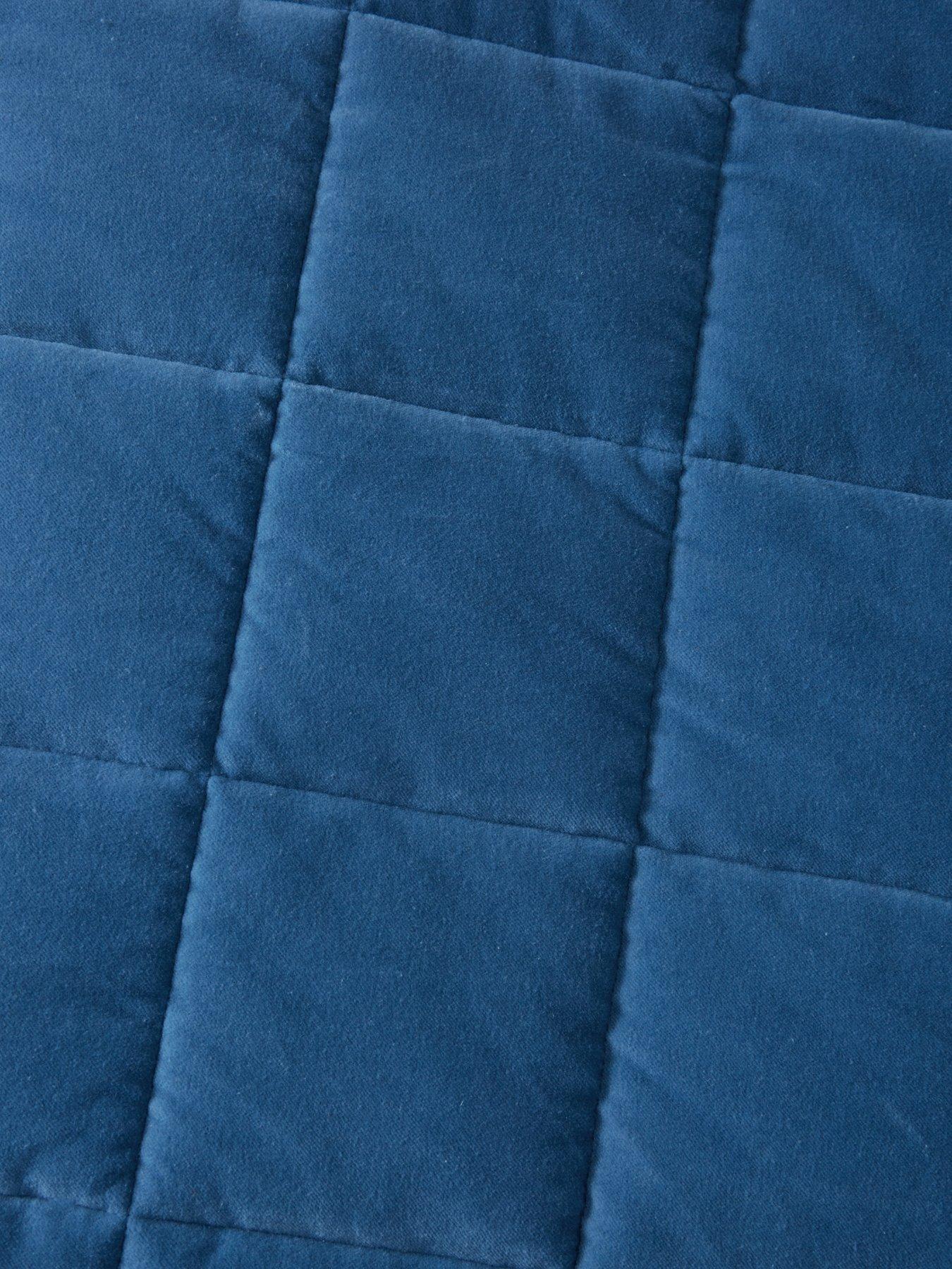 Image 3 of 4 of The Very Collection Square Stitch Quilted Bedspread 165X240cm