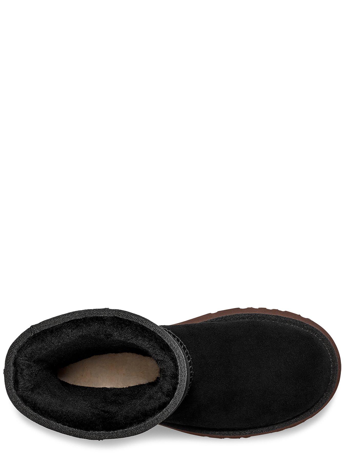 Image 4 of 7 of UGG Womens Classic Short New Heights Boot - Black