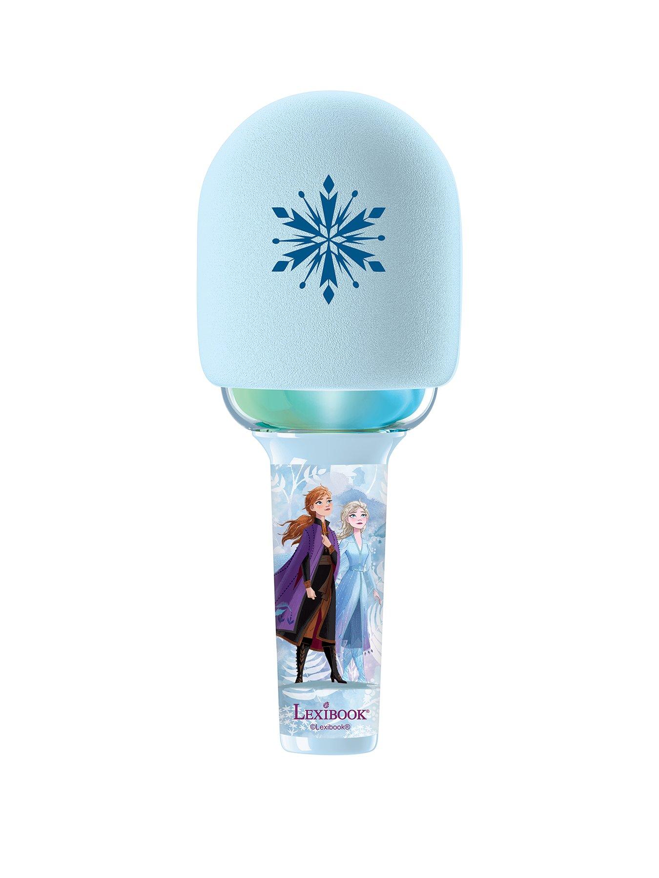 Disney Frozen Frozen Bluetooth/Wireless Karaoke Microphone with sound and light effects
