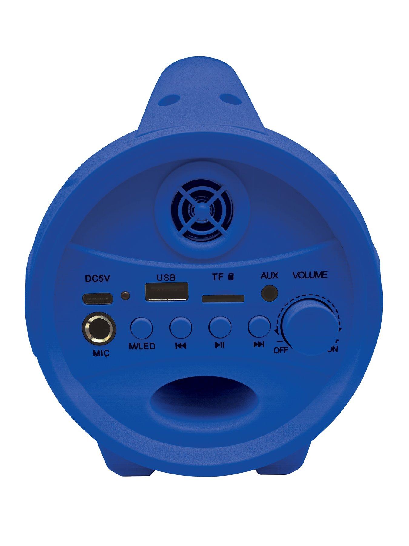  image of spiderman-bluetooth-karaoke-light-speaker-with-microphone
