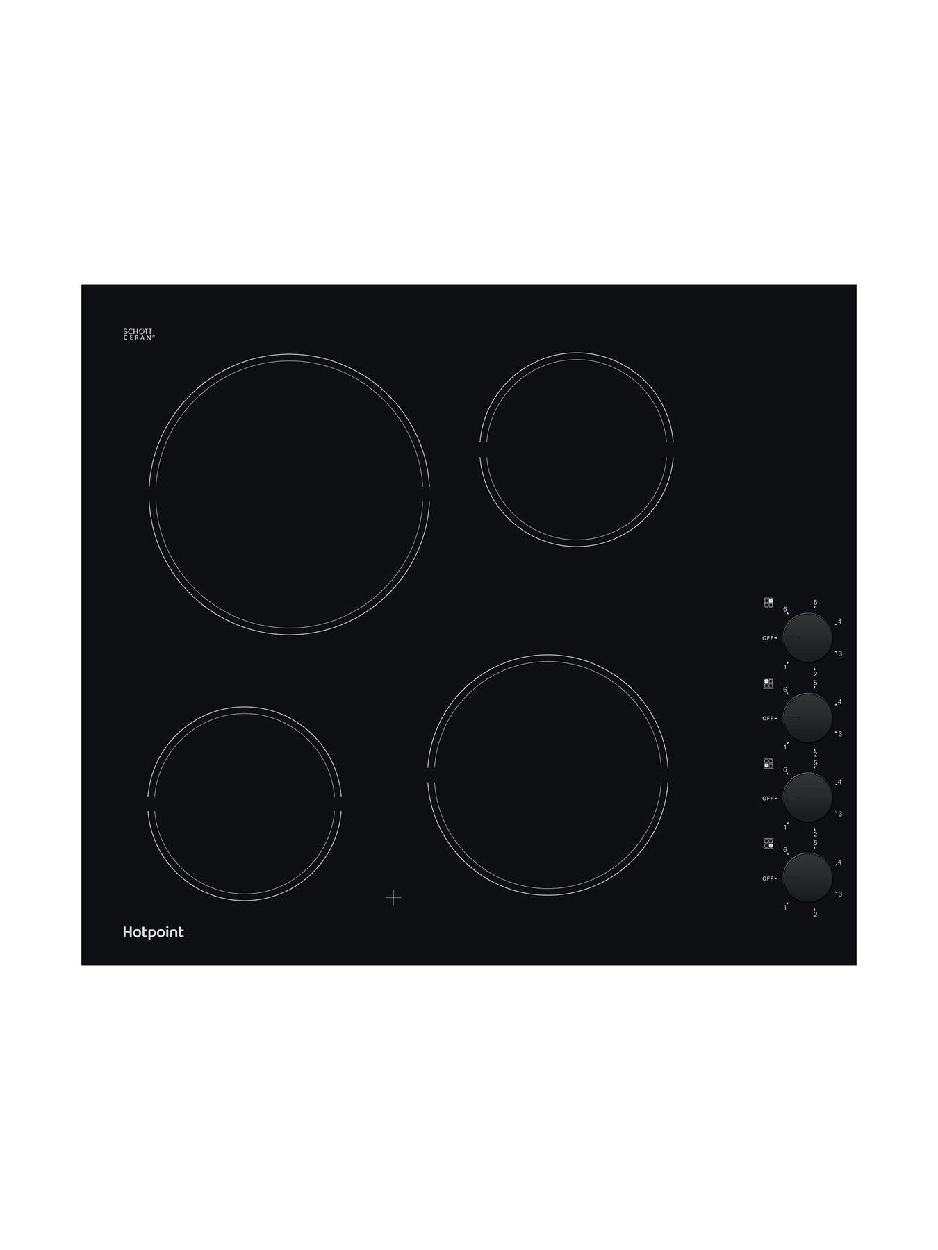  image of hotpoint-hr-620-r-h-60cm-widenbspceramic-hob-black