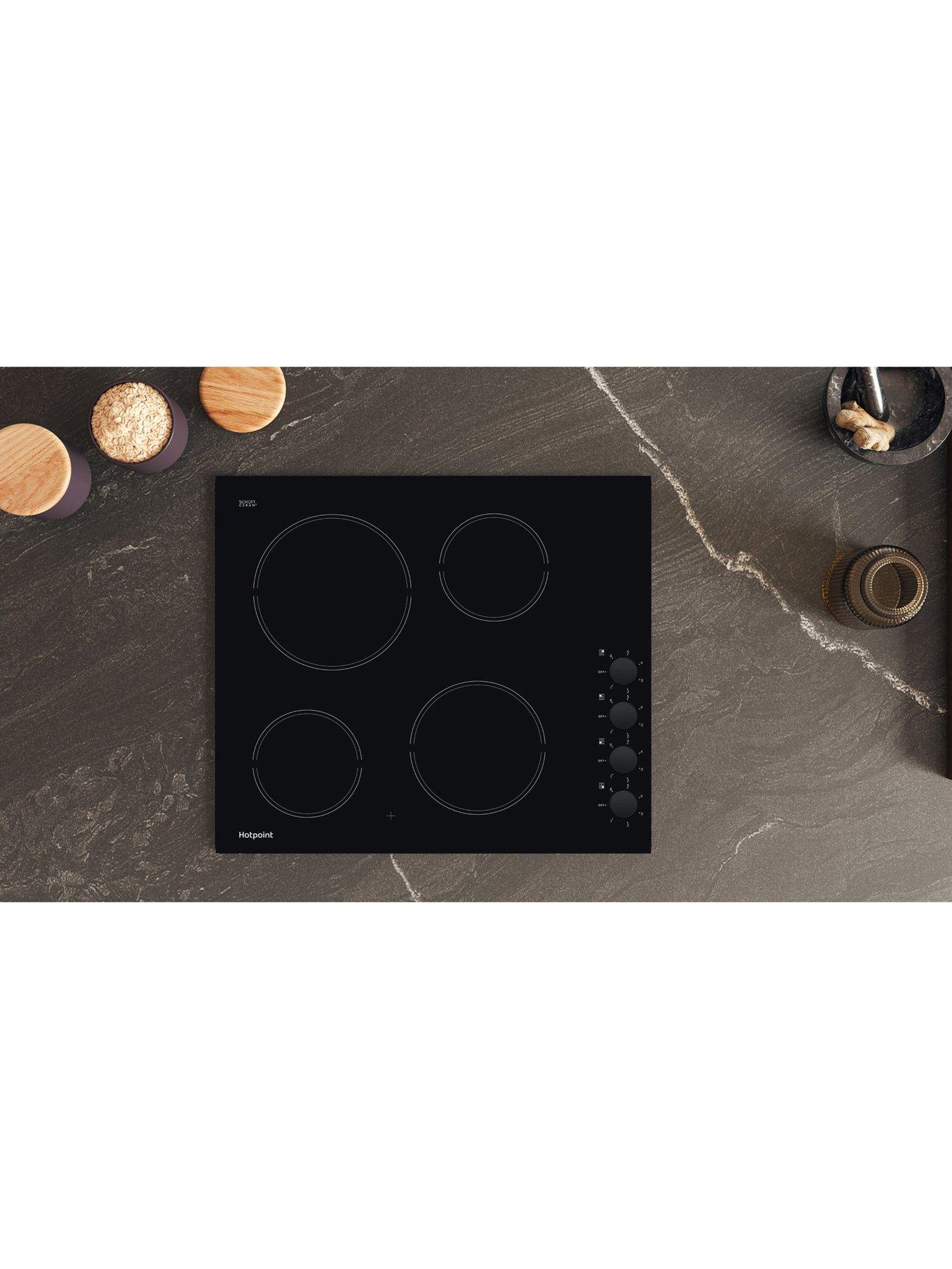  image of hotpoint-hr-620-r-h-60cm-widenbspceramic-hob-black