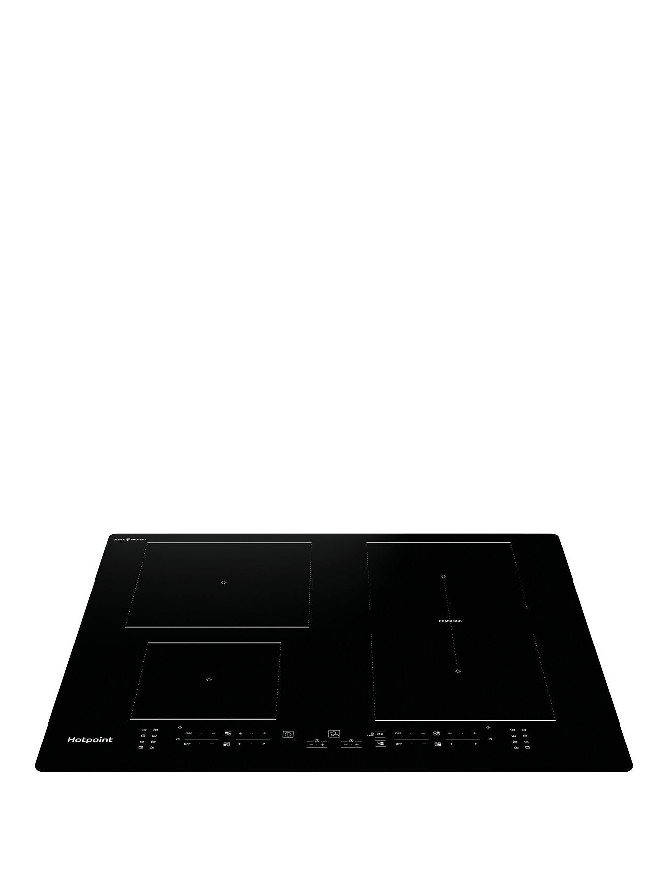 Image 1 of 8 of Hotpoint CleanProtect TB2460BCPNE 60cm Induction Hob - Black