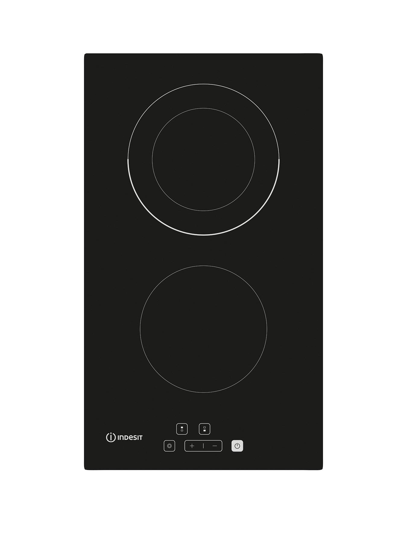 Indesit IRD2030B 30cm Domino Ceramic Hob - Black