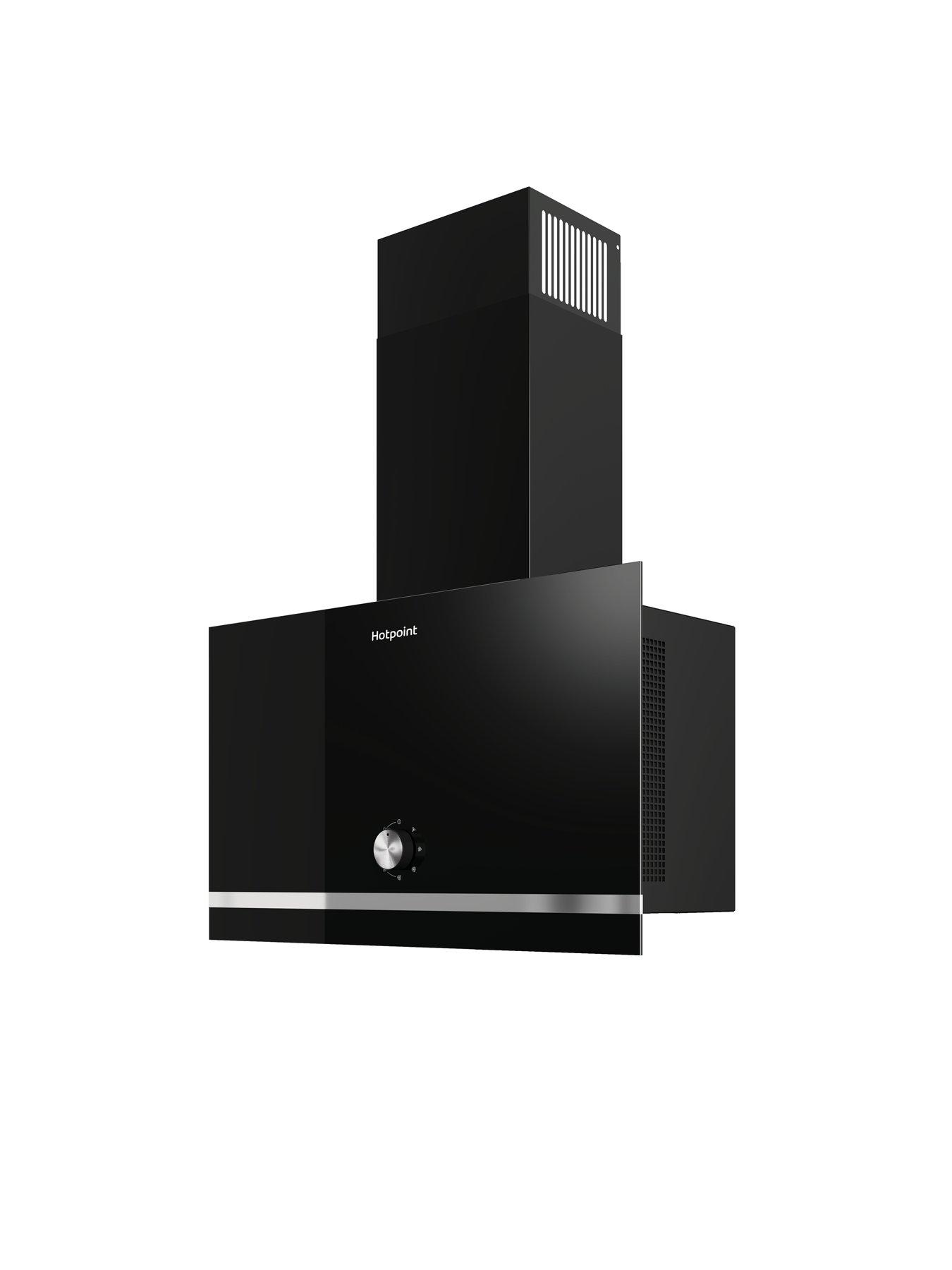 Image 2 of 4 of Hotpoint PHVP62FLMK 60cm Cooker Hood - Black