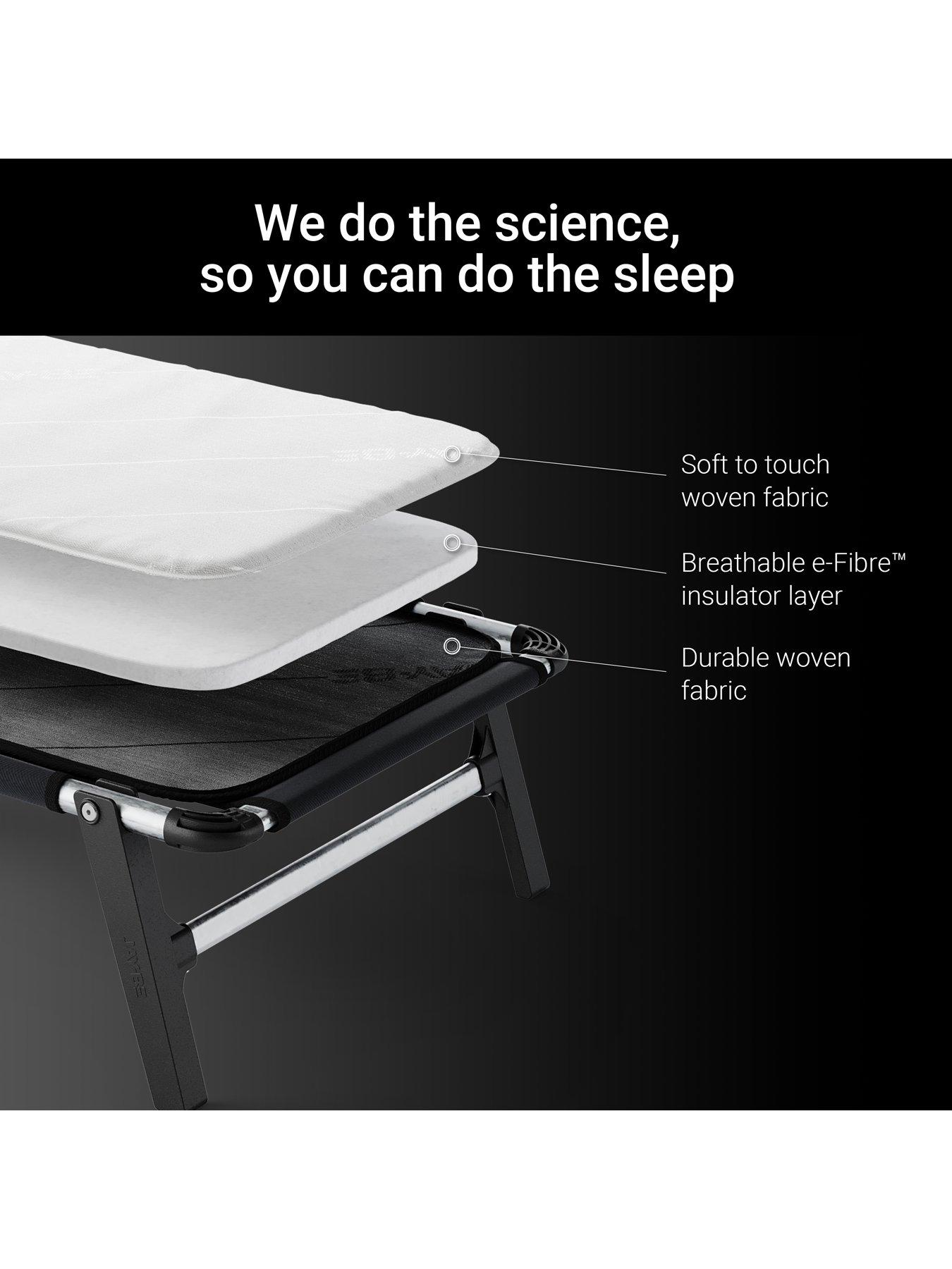 Image 6 of 7 of Jaybe Le59 Lite Folding Bed With E-fibre Insulator Pad, Single