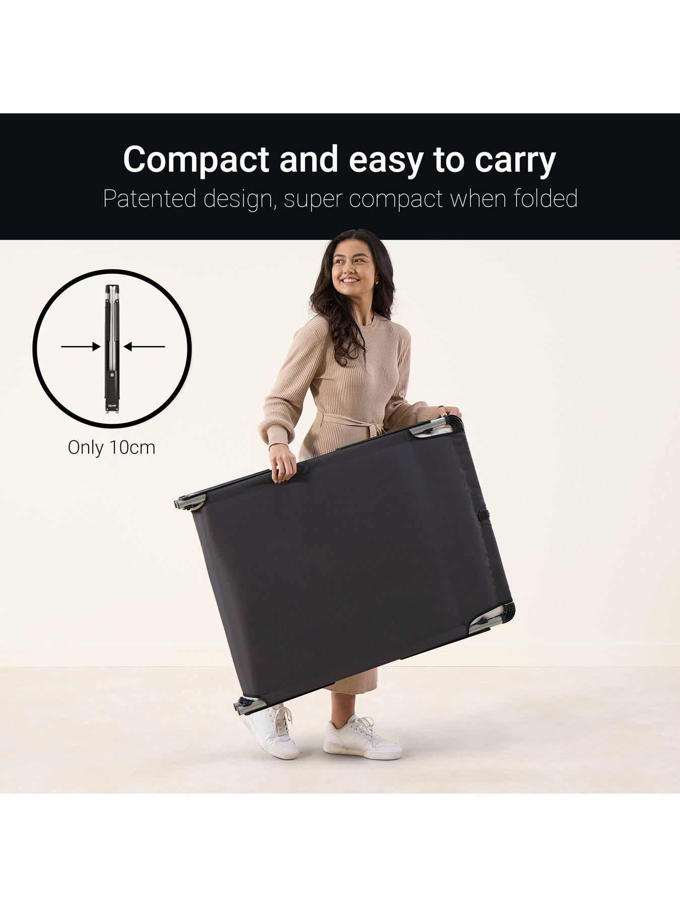  image of jaybe-ce70-compact-folding-bed-with-e-fibre-mattress-single