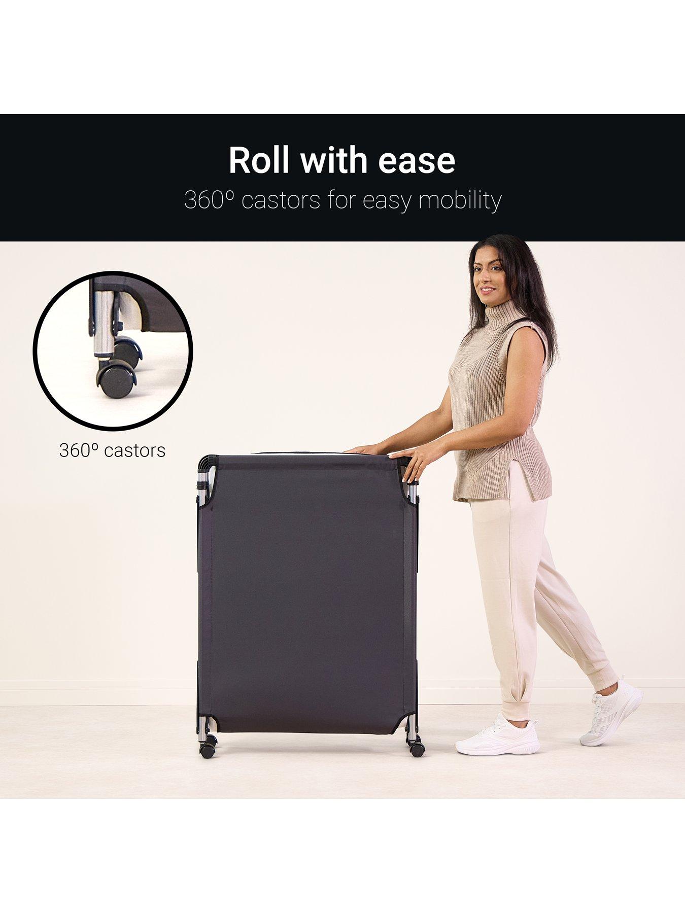  image of jaybe-he70-hideaway-folding-bed-with-e-fibre-mattress-single