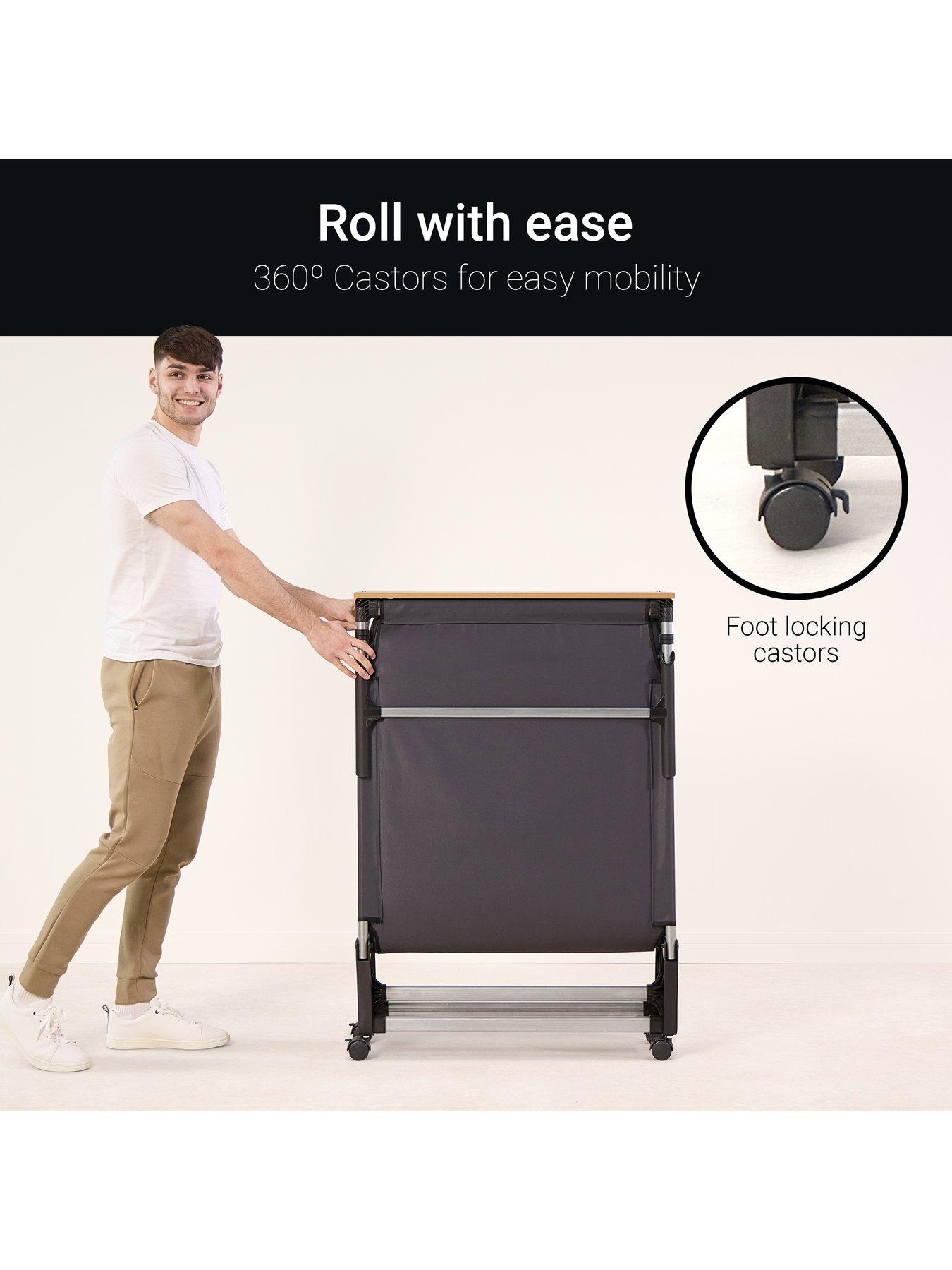  image of jaybe-re80-rollaway-folding-bed-with-e-fibre-mattress-single