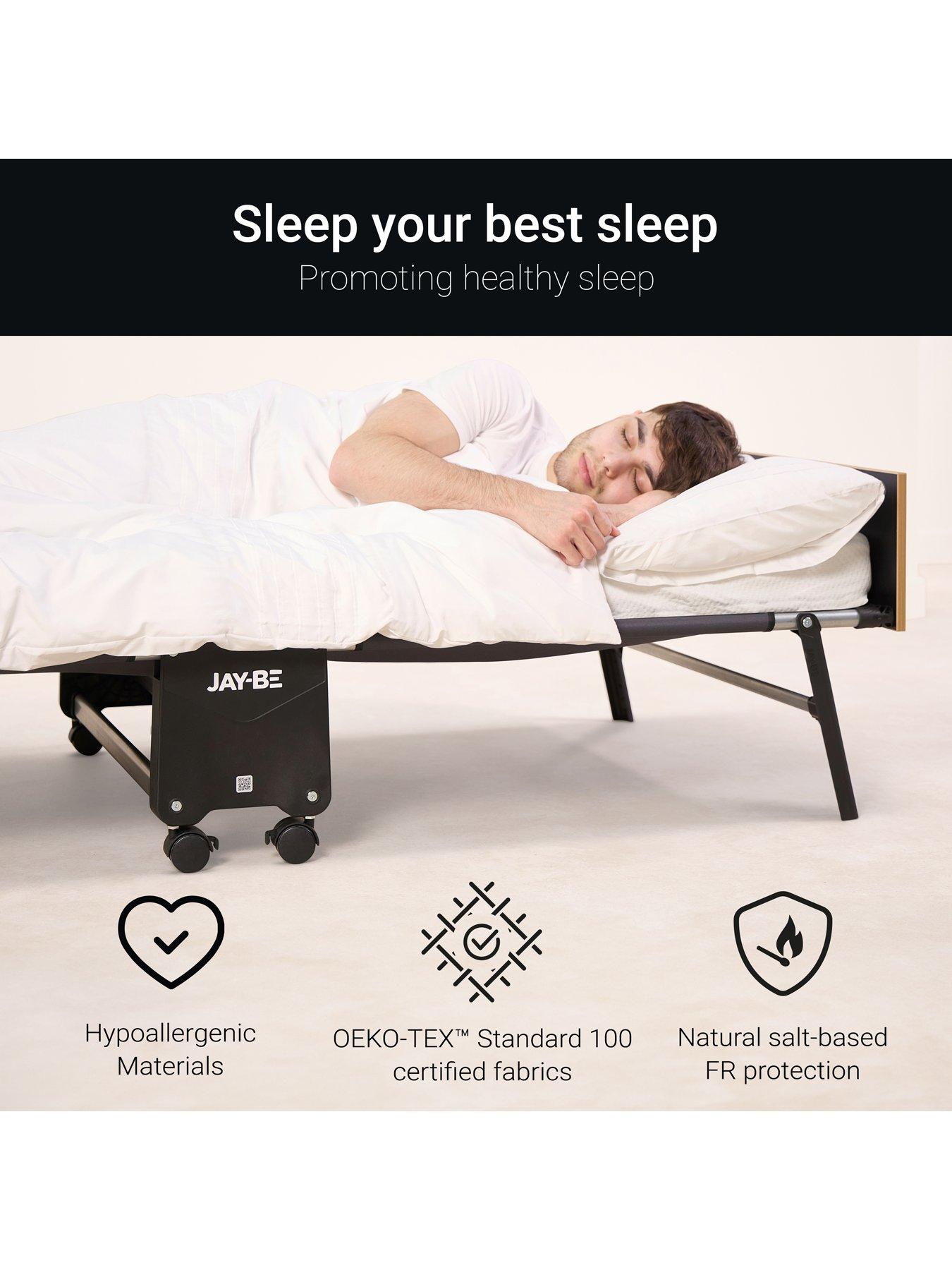  image of jaybe-re80-rollaway-folding-bed-with-e-fibre-mattress-single
