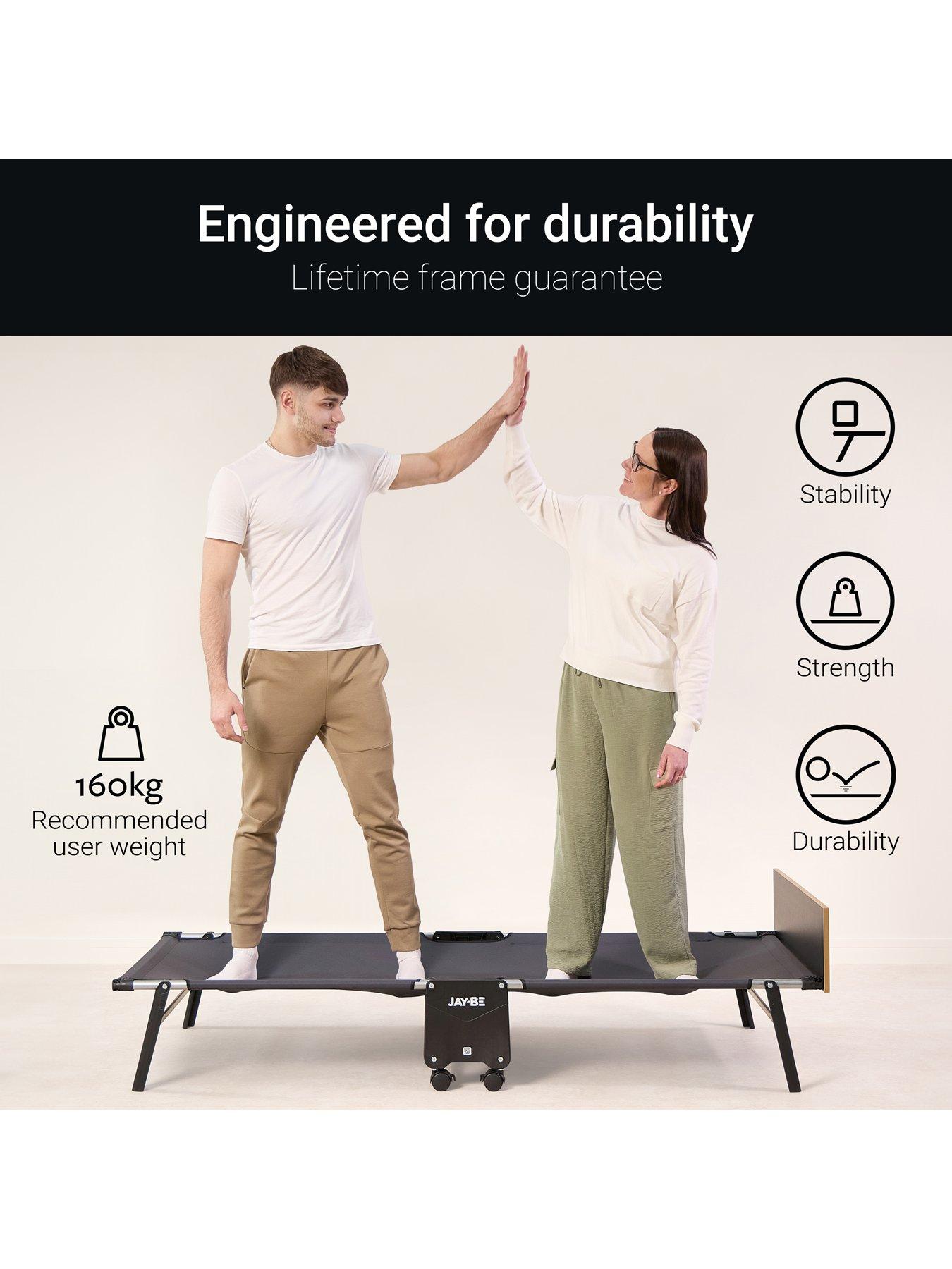  image of jaybe-re80-rollaway-folding-bed-with-e-fibre-mattress-single