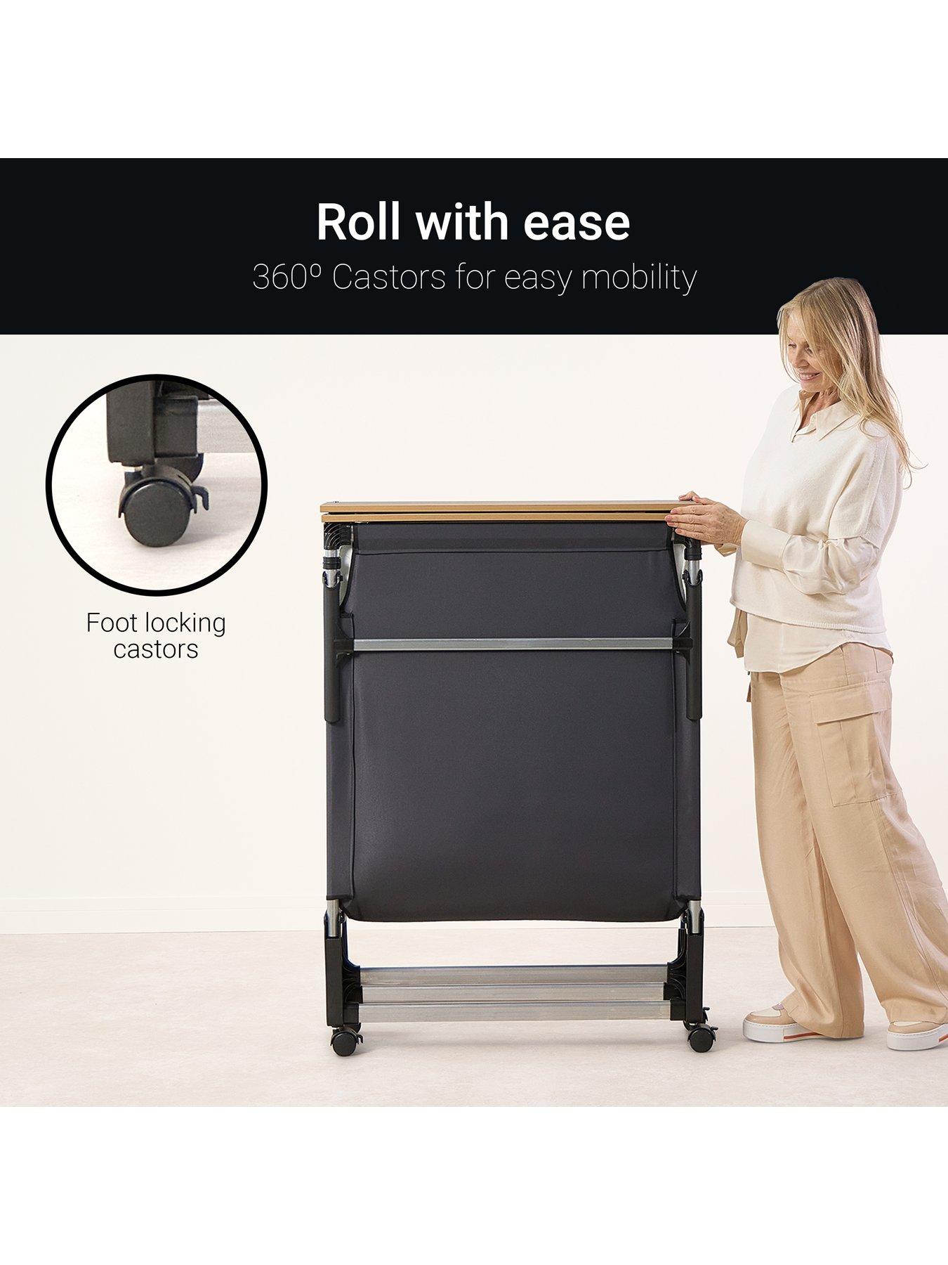  image of jaybe-gp80-grand-folding-bed-with-e-pocket-tufted-mattress-single