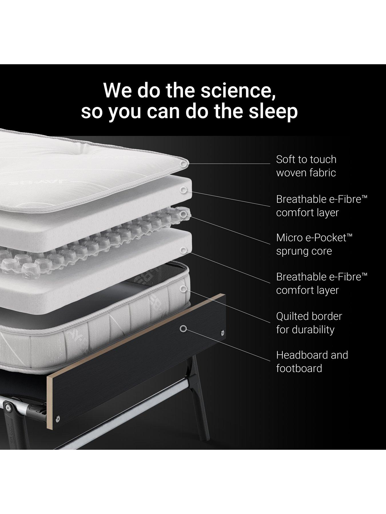  image of jaybe-gp80-grand-folding-bed-with-e-pocket-tufted-mattress-single