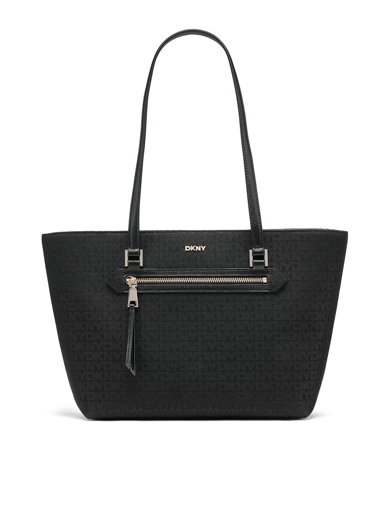 Bryant Ave Logo Medium Tote Bag Black