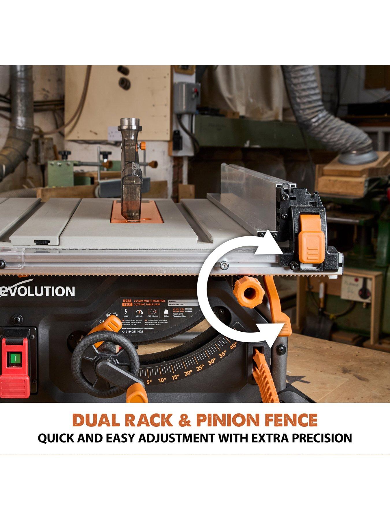 Image 3 of 8 of Evolution R255TBL 255mm Table Saw no stand