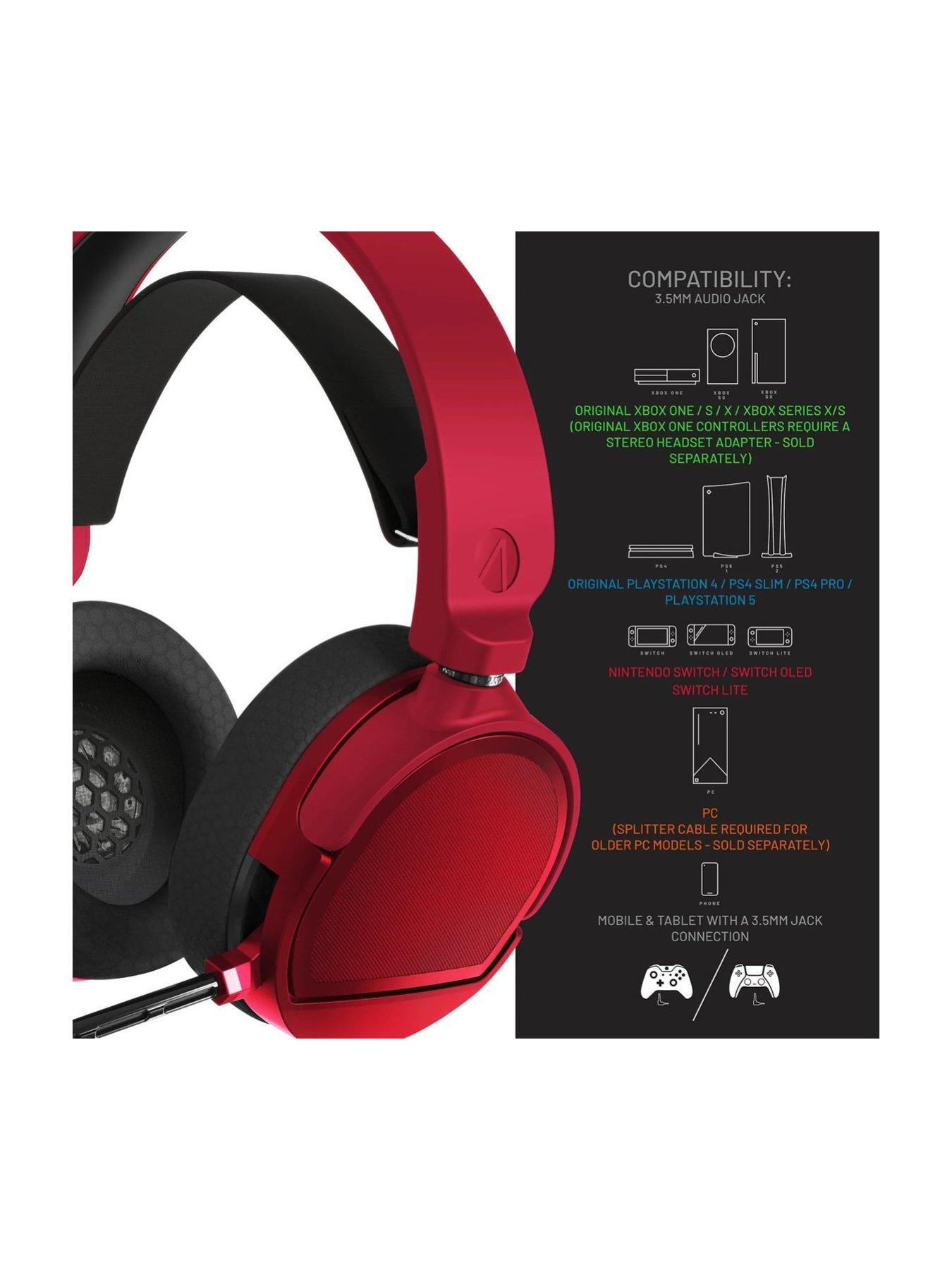  image of stealth-eclipse-premium-gaming-headset-for-xbox-ps4ps5-switch-pc-red
