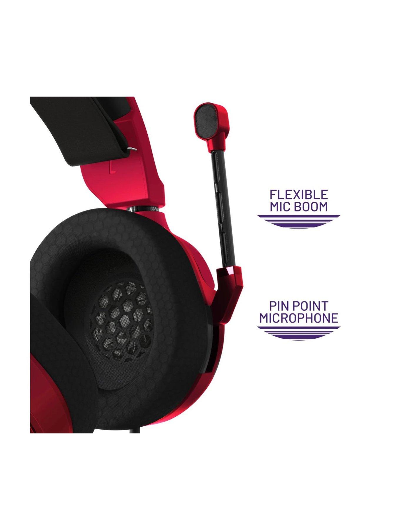  image of stealth-eclipse-premium-gaming-headset-for-xbox-ps4ps5-switch-pc-red