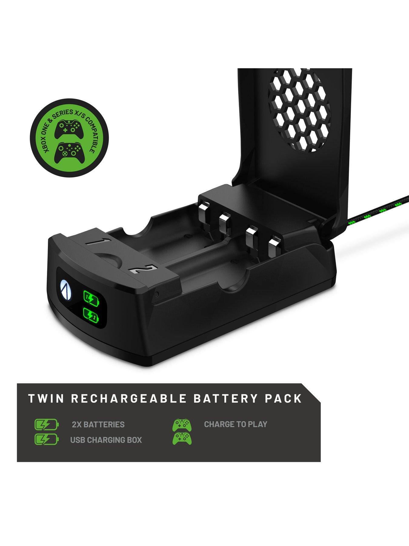  image of stealth-sx-c10-x-twin-rechargeable-battery-packs-for-xbox-black