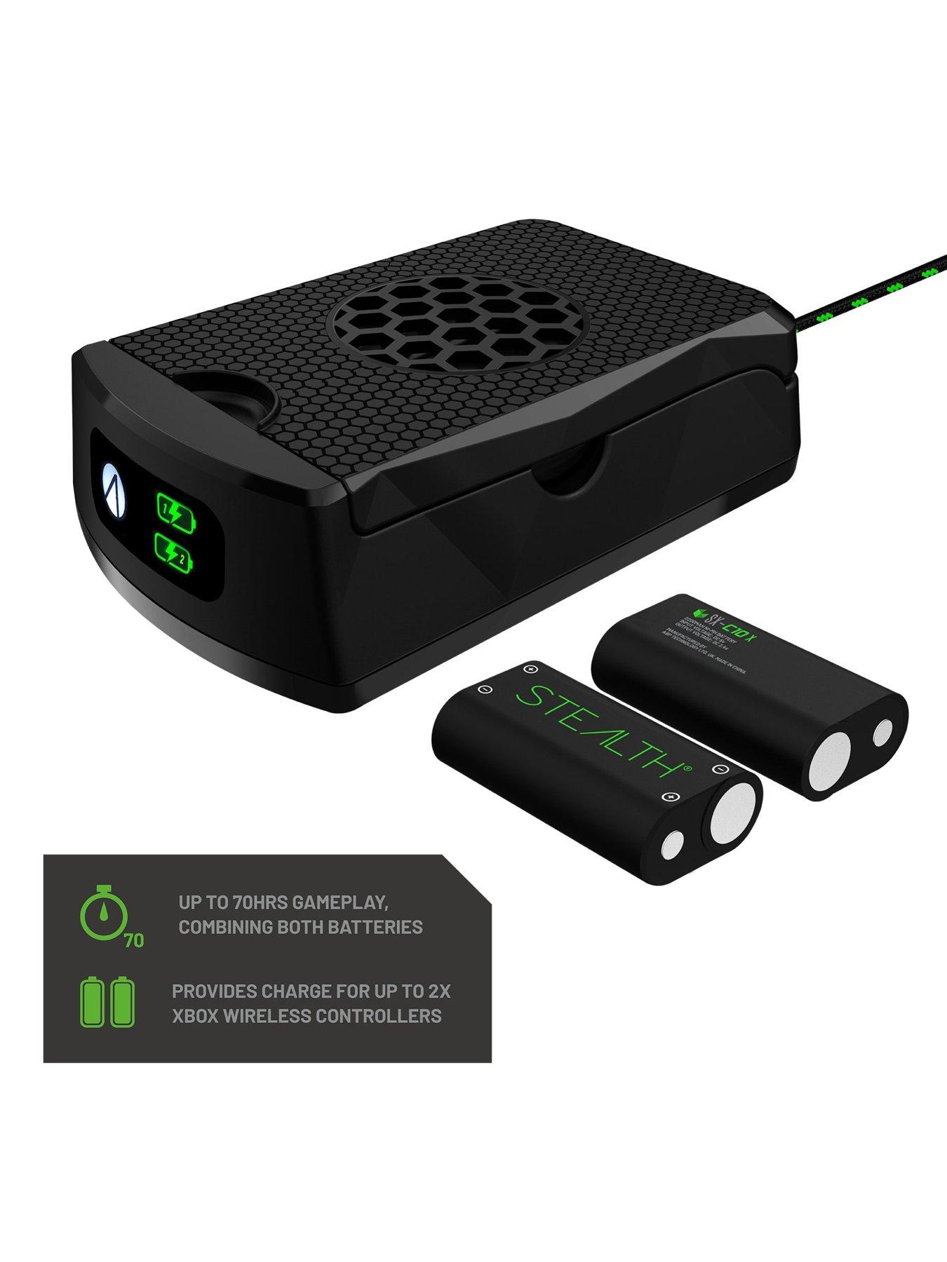  image of stealth-sx-c10-x-twin-rechargeable-battery-packs-for-xbox-black