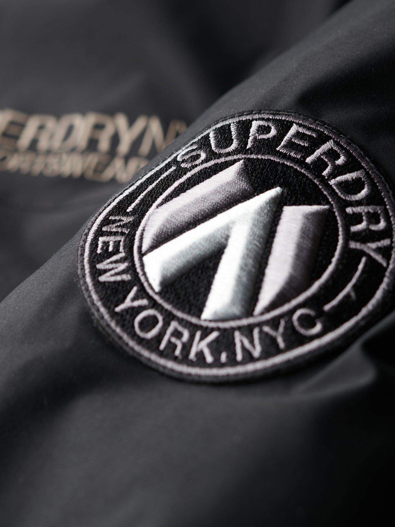 Image 5 of 6 of Superdry City Padded Bomber Jacket - Black