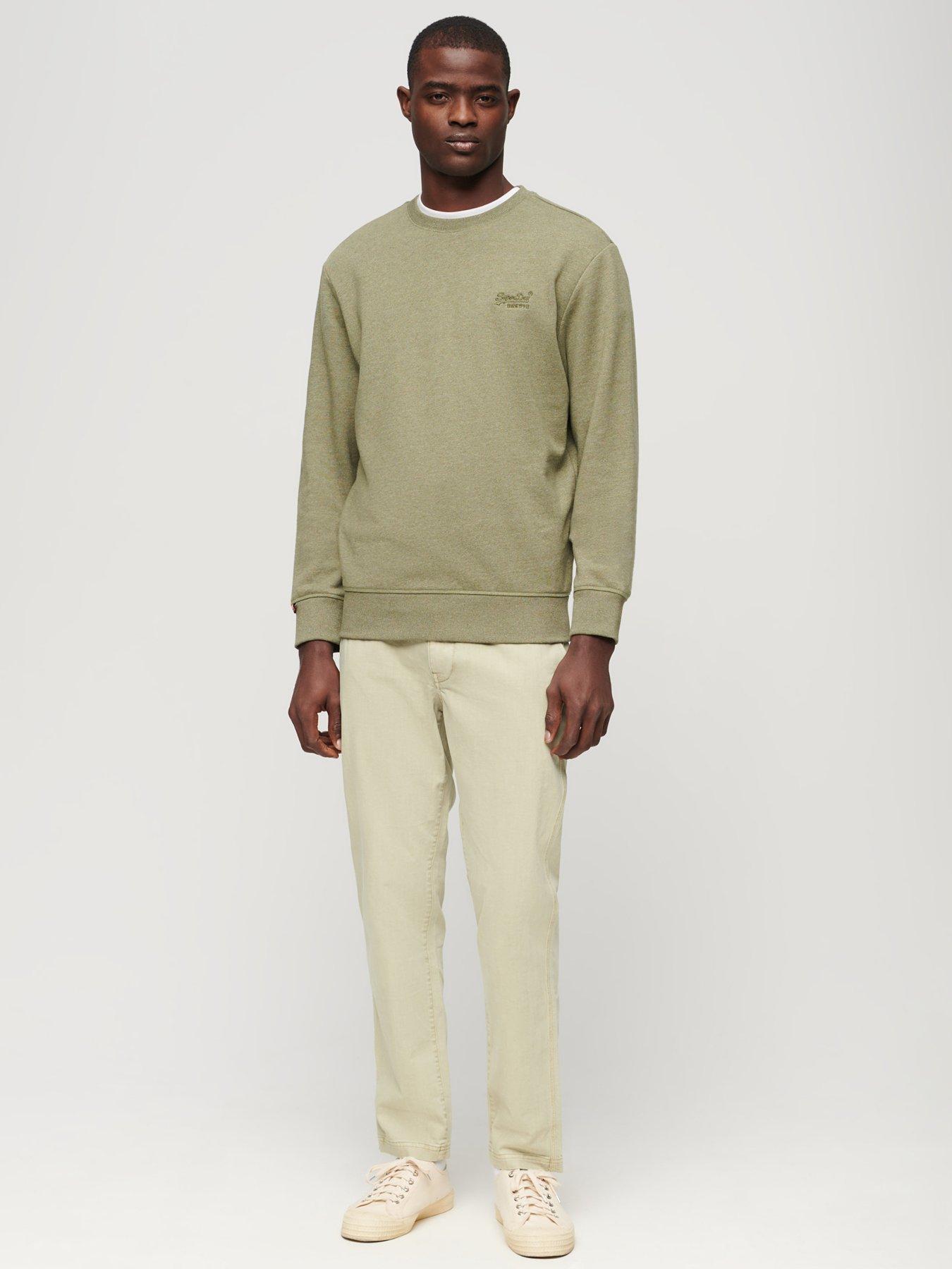  image of superdry-international-slim-fit-chino-trousers-light-grey