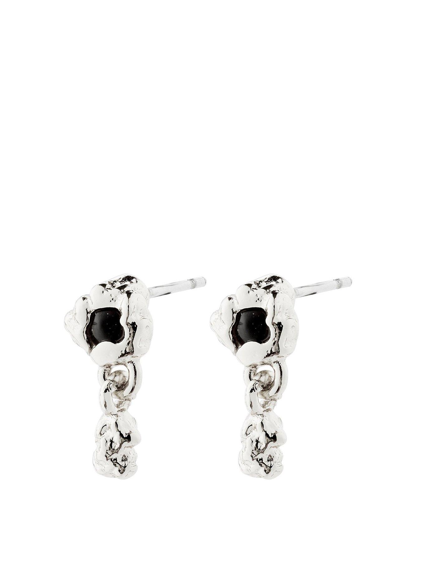 undefined RYPER earrings silver-plated