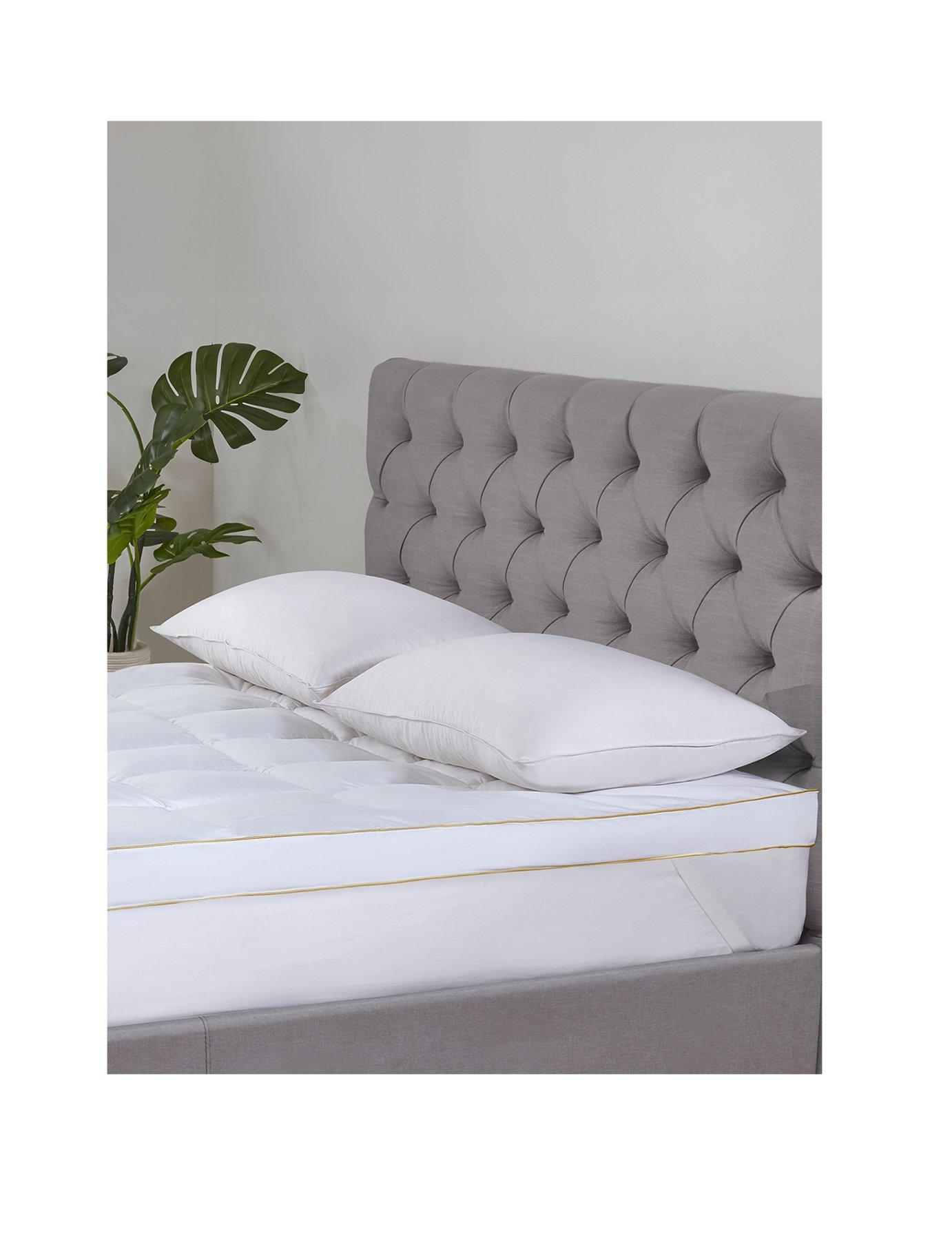 The Very Collection Luxury Cotton Anti Allergy 5cm Deep Mattress Topper - Ks
