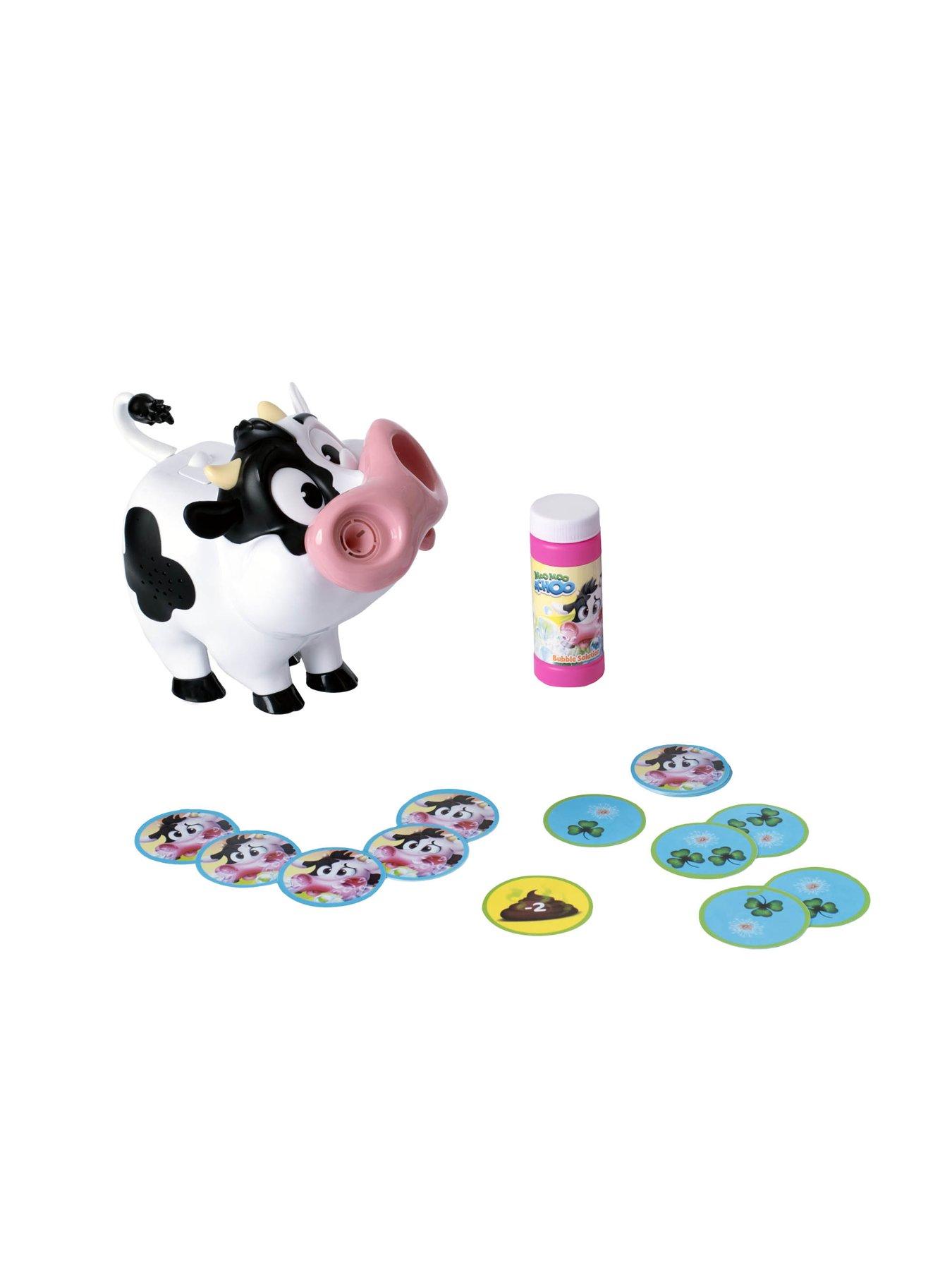 Image 3 of 7 of Goliath Games Moo Moo Achoo Kids Action Game with Real Bubbles