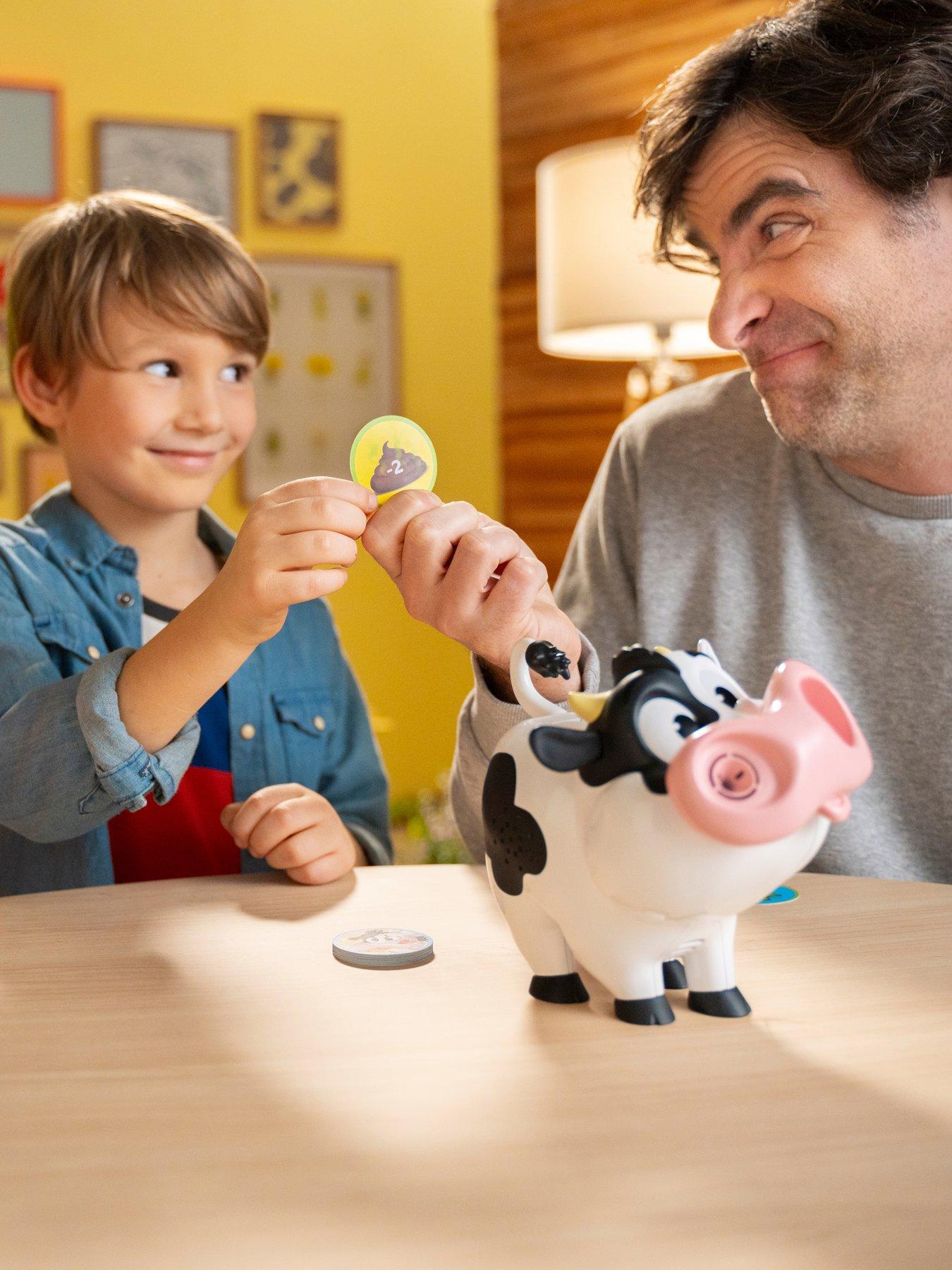 Image 5 of 7 of Goliath Games Moo Moo Achoo Kids Action Game with Real Bubbles