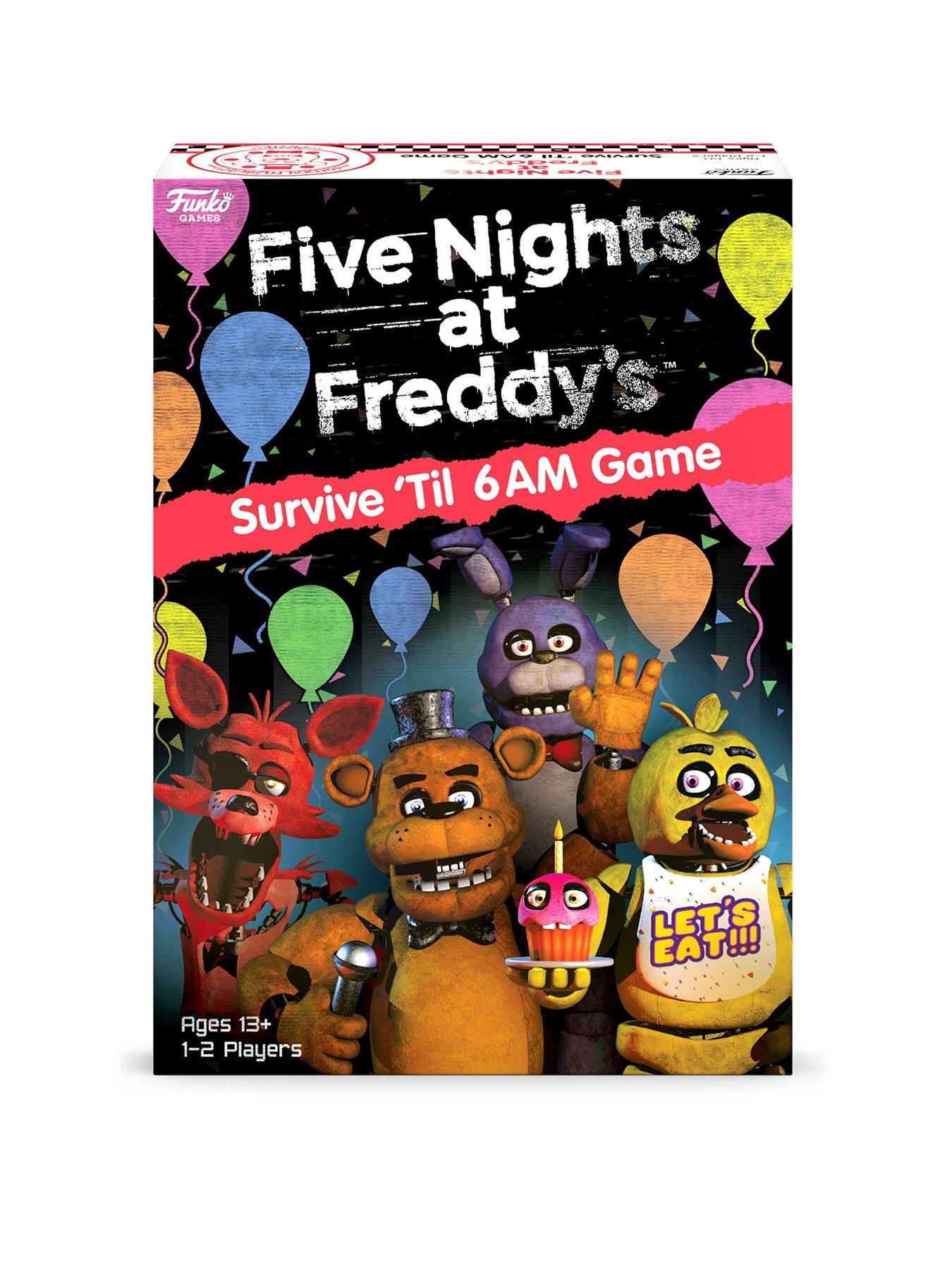 Image 1 of 8 of Five Nights at Freddy's Funko Five Nights at Freddy's - Survive 'Til 6AM Game