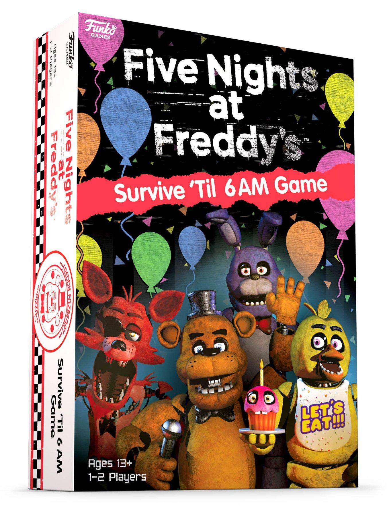 Image 2 of 8 of Five Nights at Freddy's Funko Five Nights at Freddy's - Survive 'Til 6AM Game