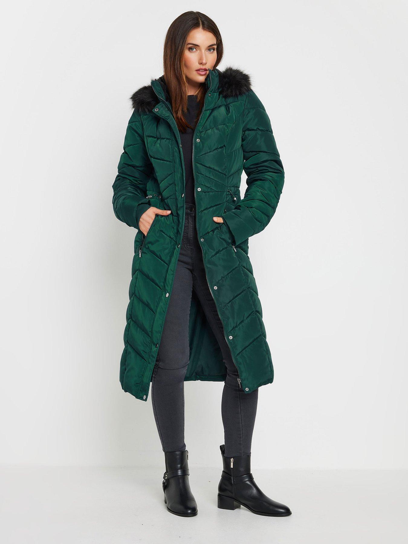 Long Tall Sally Tall Chevron Padded Coat littlewoods