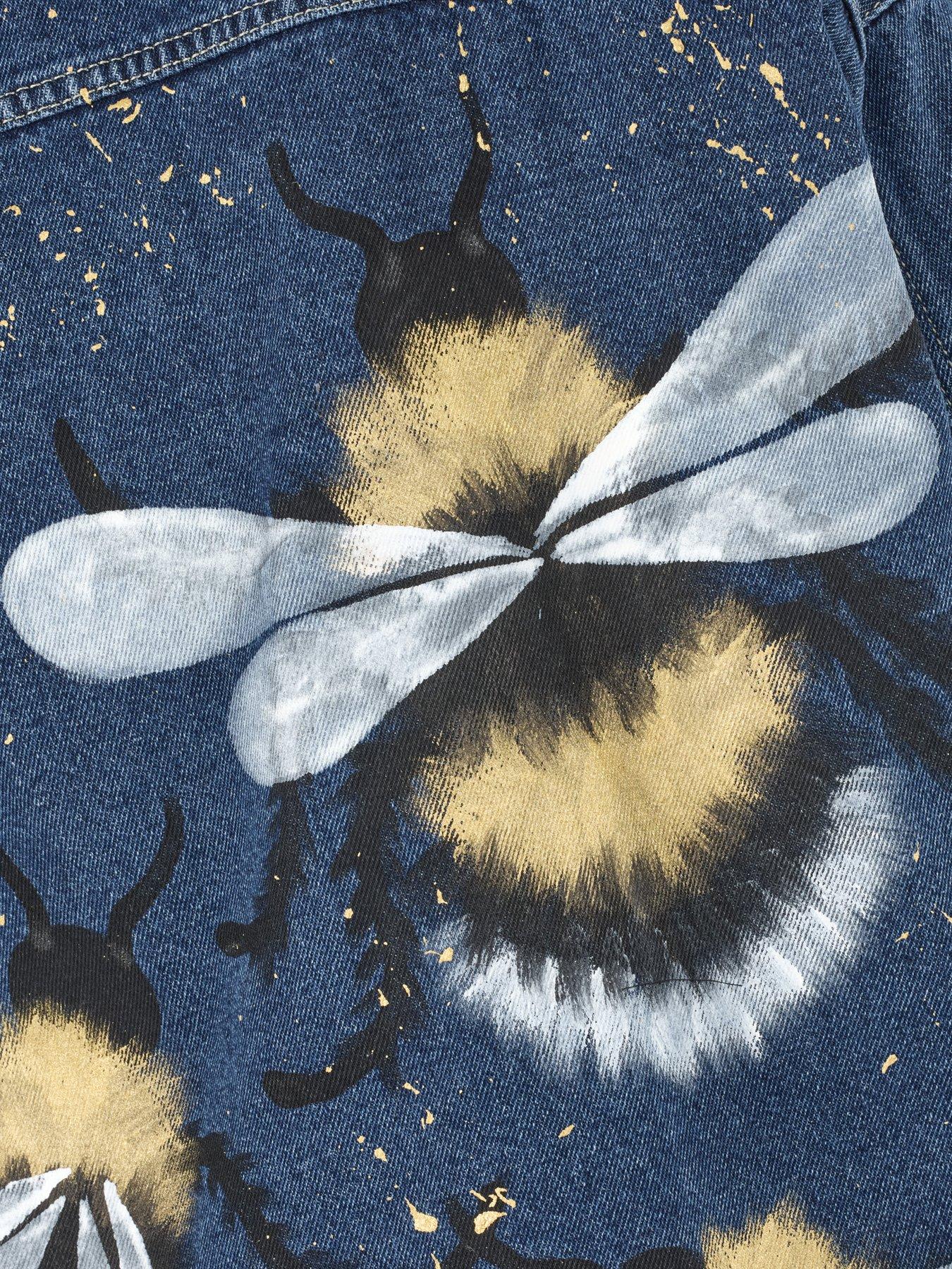 Sorena Denim Bee Jacket Littlewoods