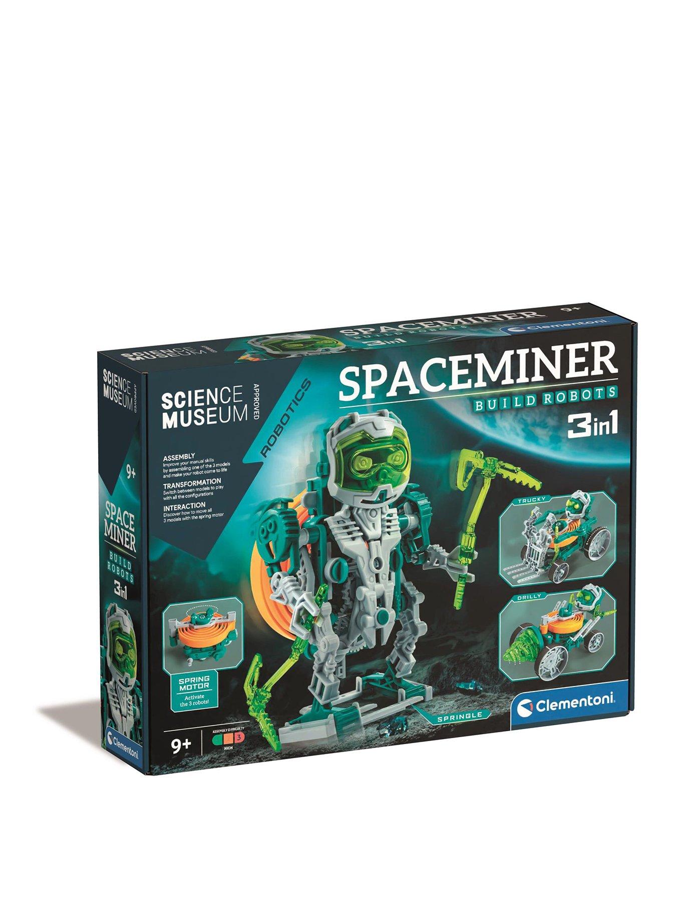 Clementoni Space Miner 3 in 1 Robot Builder