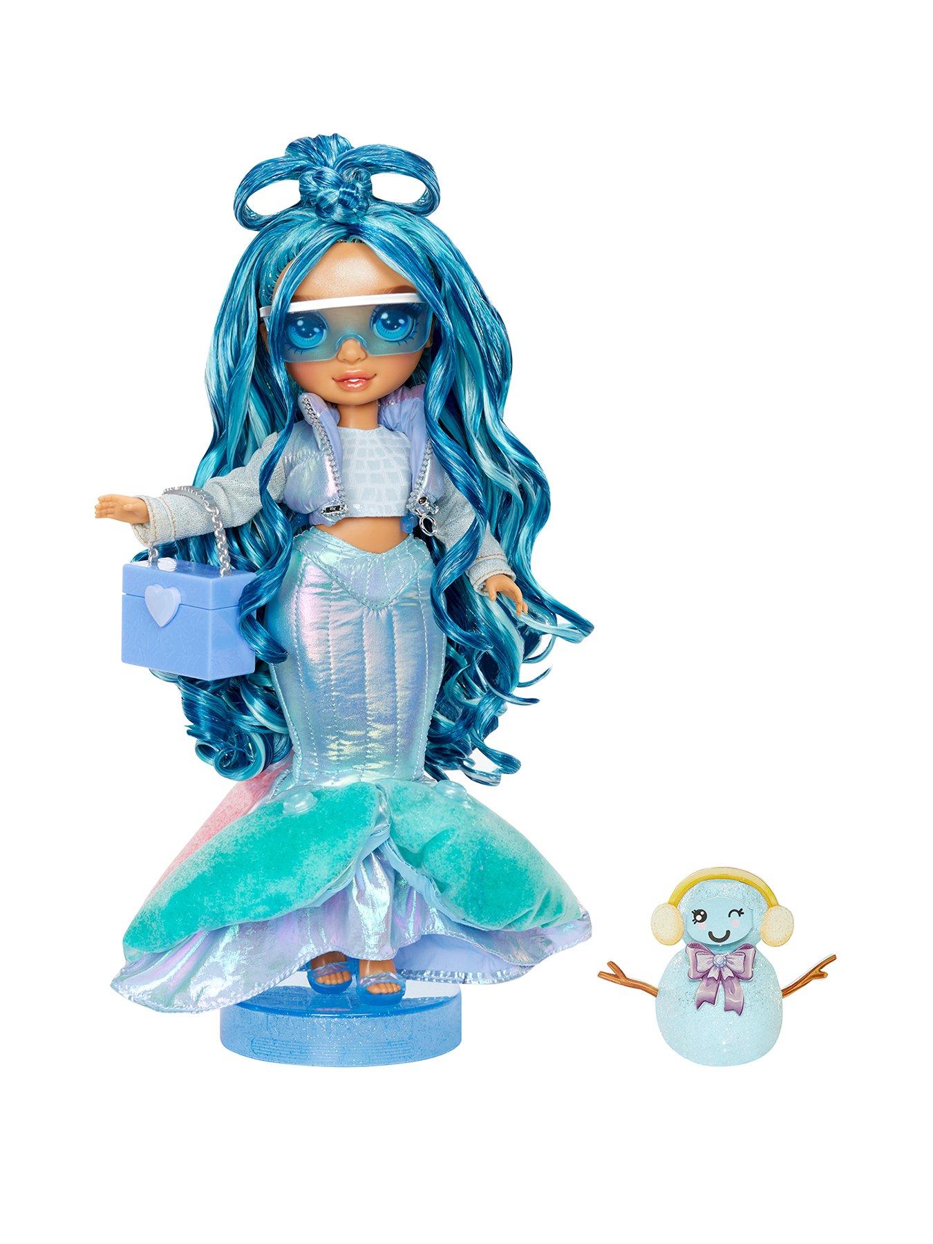 Image 1 of 8 of Rainbow High Winter Wonderland Doll - Skyler&nbsp;Blue