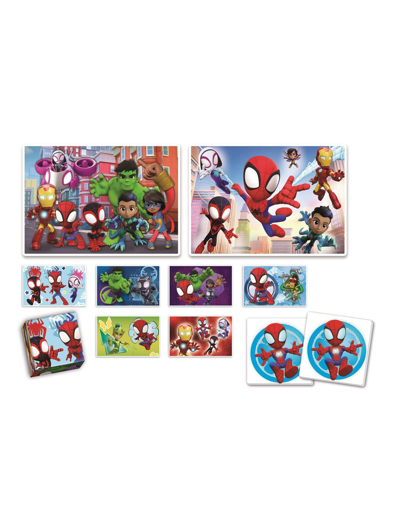 Image 3 of 4 of Clementoni Edukit 4 N 1 Spidey & His Amazing Friends Jigsaw Puzzle Set
