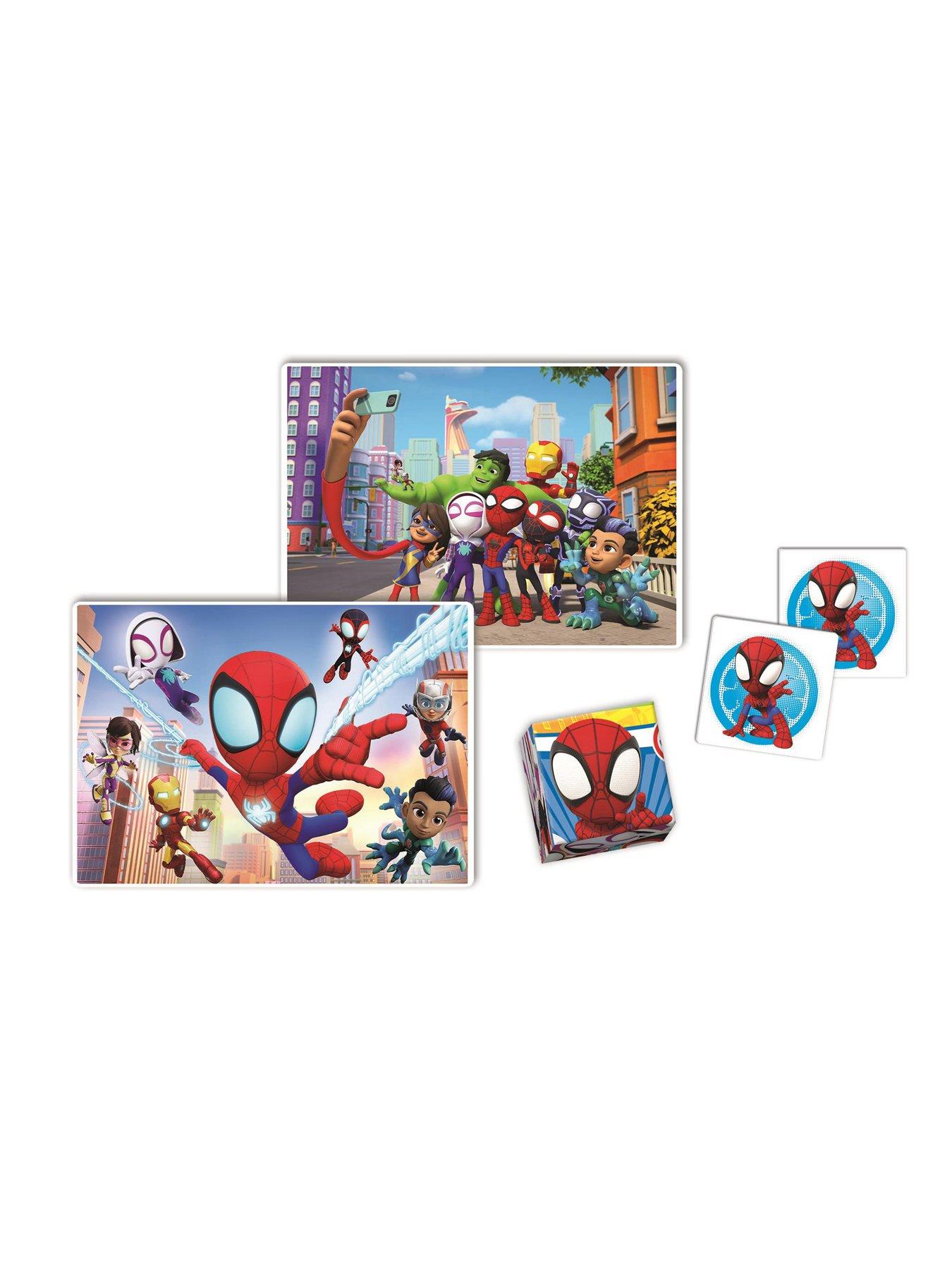 Image 4 of 4 of Clementoni Edukit 4 N 1 Spidey & His Amazing Friends Jigsaw Puzzle Set
