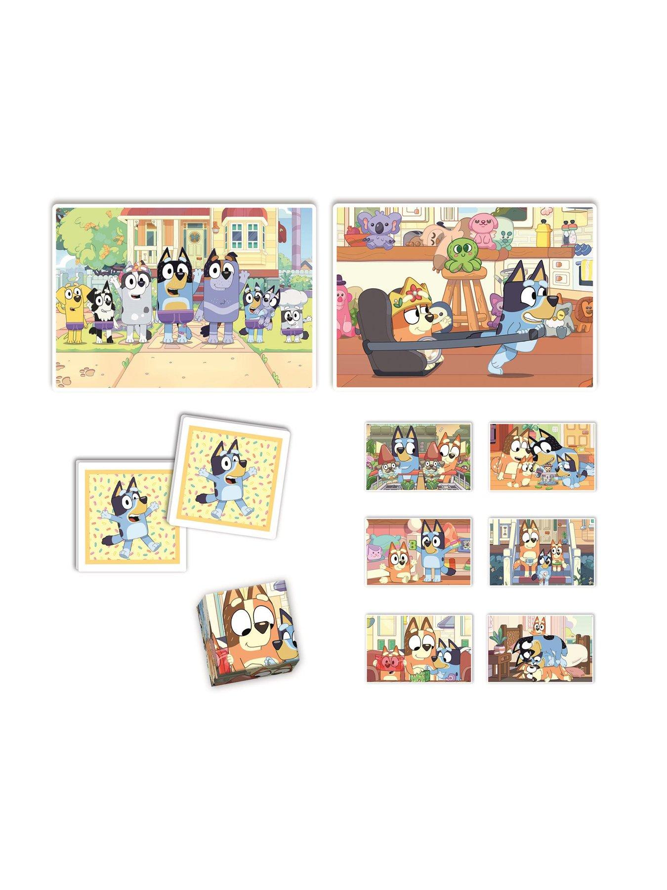 Clementoni Bluey Edukit 4-in-1 Puzzle & Games Set | Littlewoods