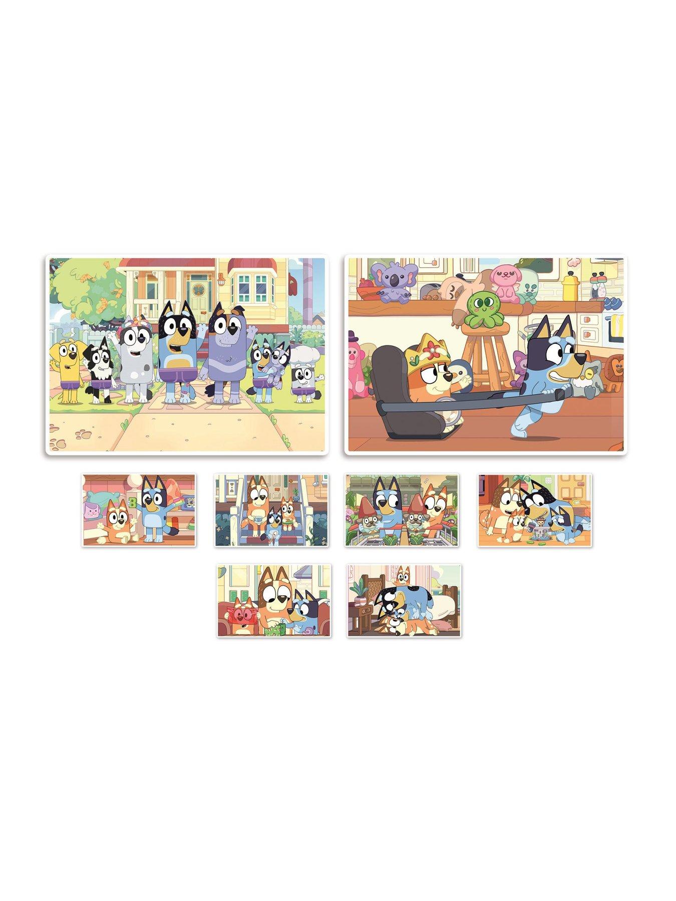 Clementoni Bluey Edukit 4-in-1 Puzzle & Games Set | Littlewoods