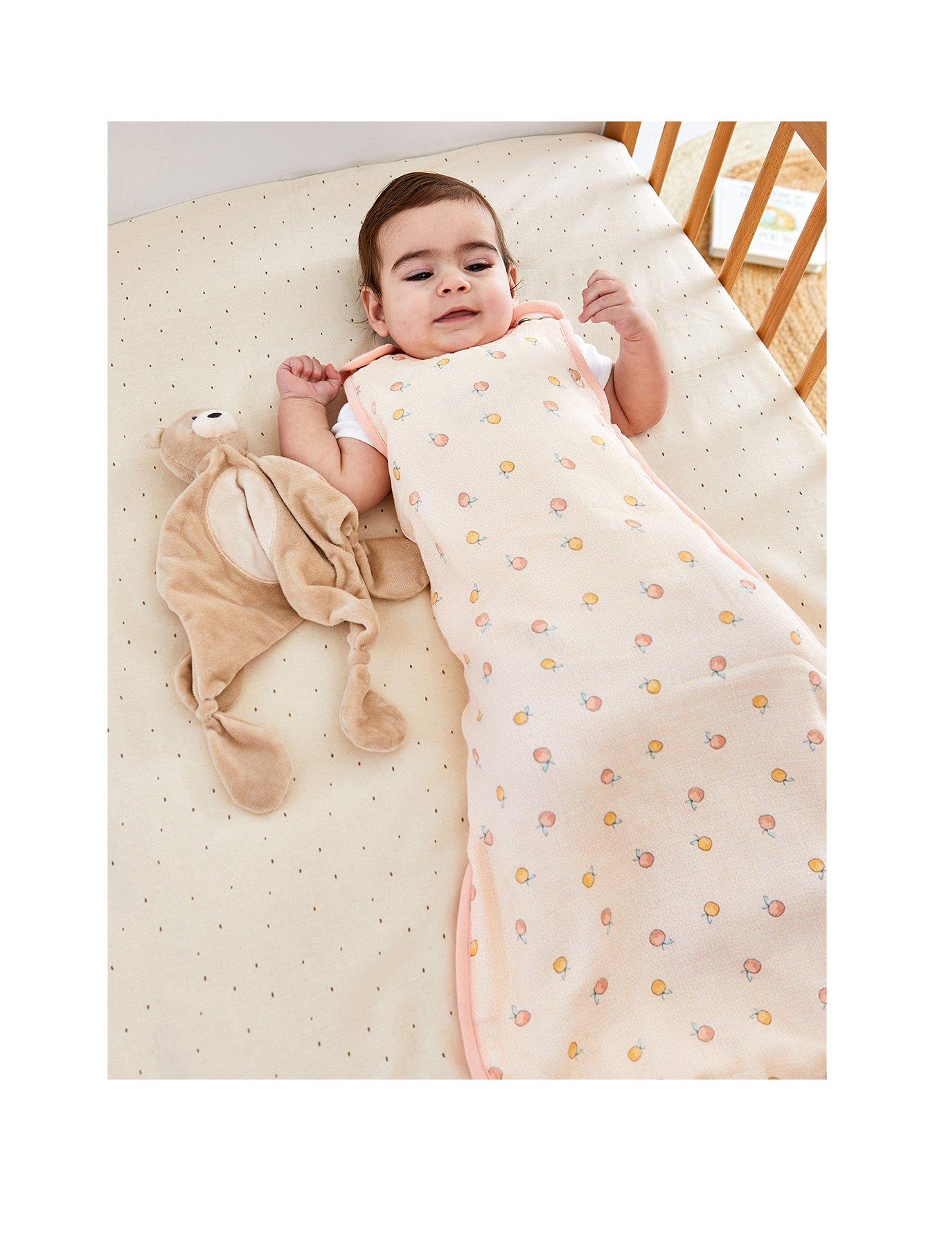 undefined Fruit Print 1 Tog Baby Muslin Sleeping Bag 0-6 months