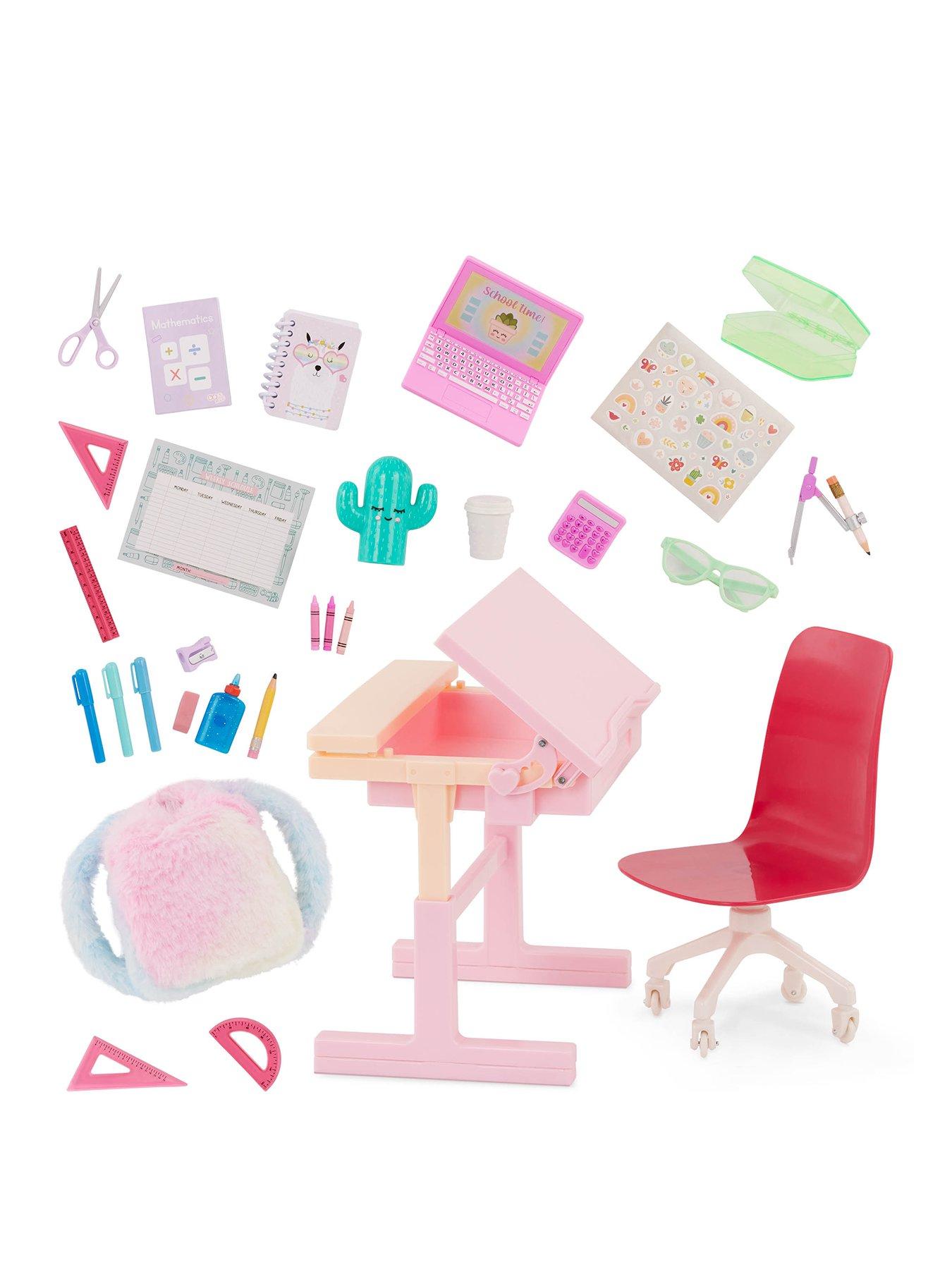 undefined School Dreams Tilting Desk Set | For 46cm Dolls