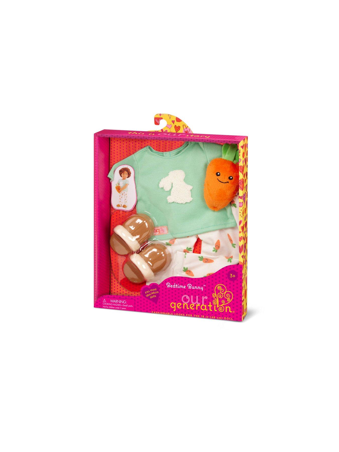 Image 4 of 4 of Our Generation Bedtime Bunny | 46cm Boy Doll Pyjama