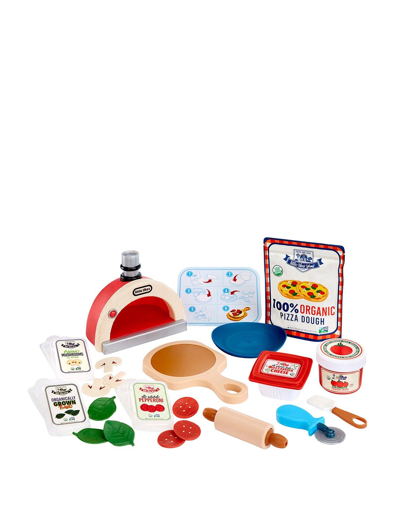 Little Tikes Wooden 20 Piece Pots Pans Set littlewoods