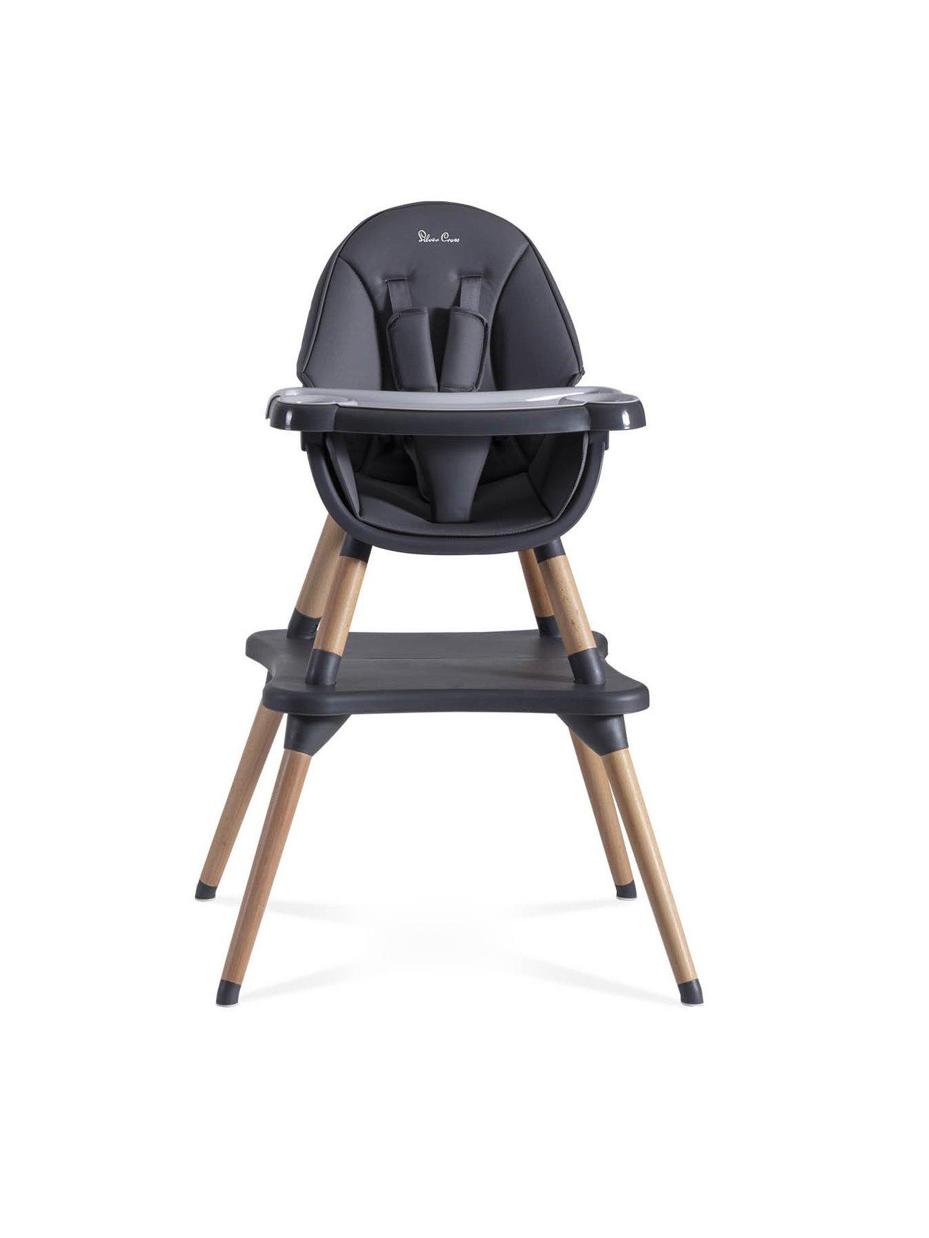 Silver Cross Eat and Play Highchair (Grey)