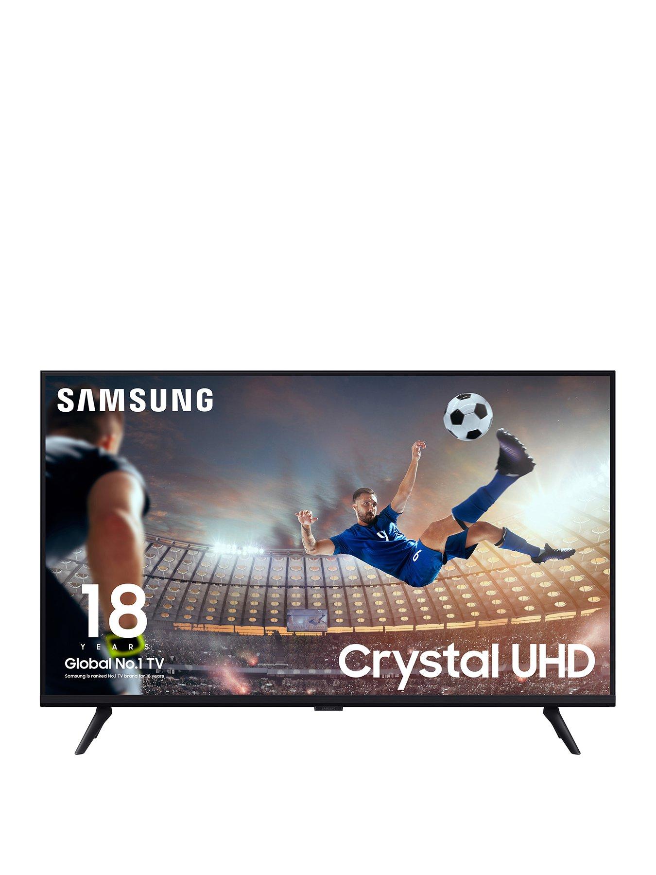 front image of samsung-cu7020-55-inch-crystal-uhd-object-tracking-sound-lite-gaming-hub-crystal-processor-4k-smart-tv-powered-by-tizen-purcolour