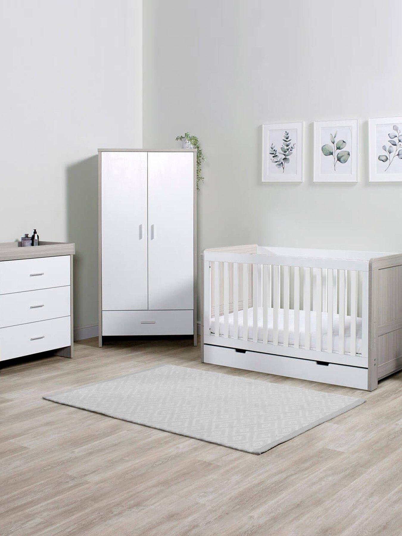  image of ickle-bubba-pembrey-3-piece-package-ash-grey-amp-white