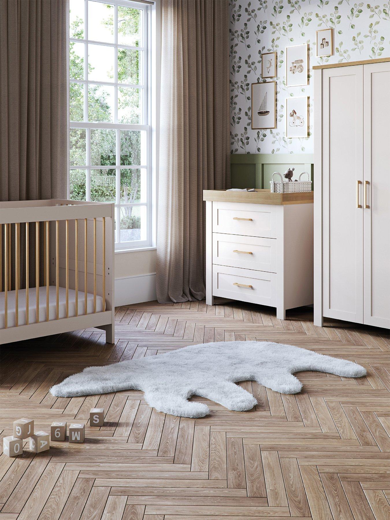  image of silver-cross-seville-cot-bed