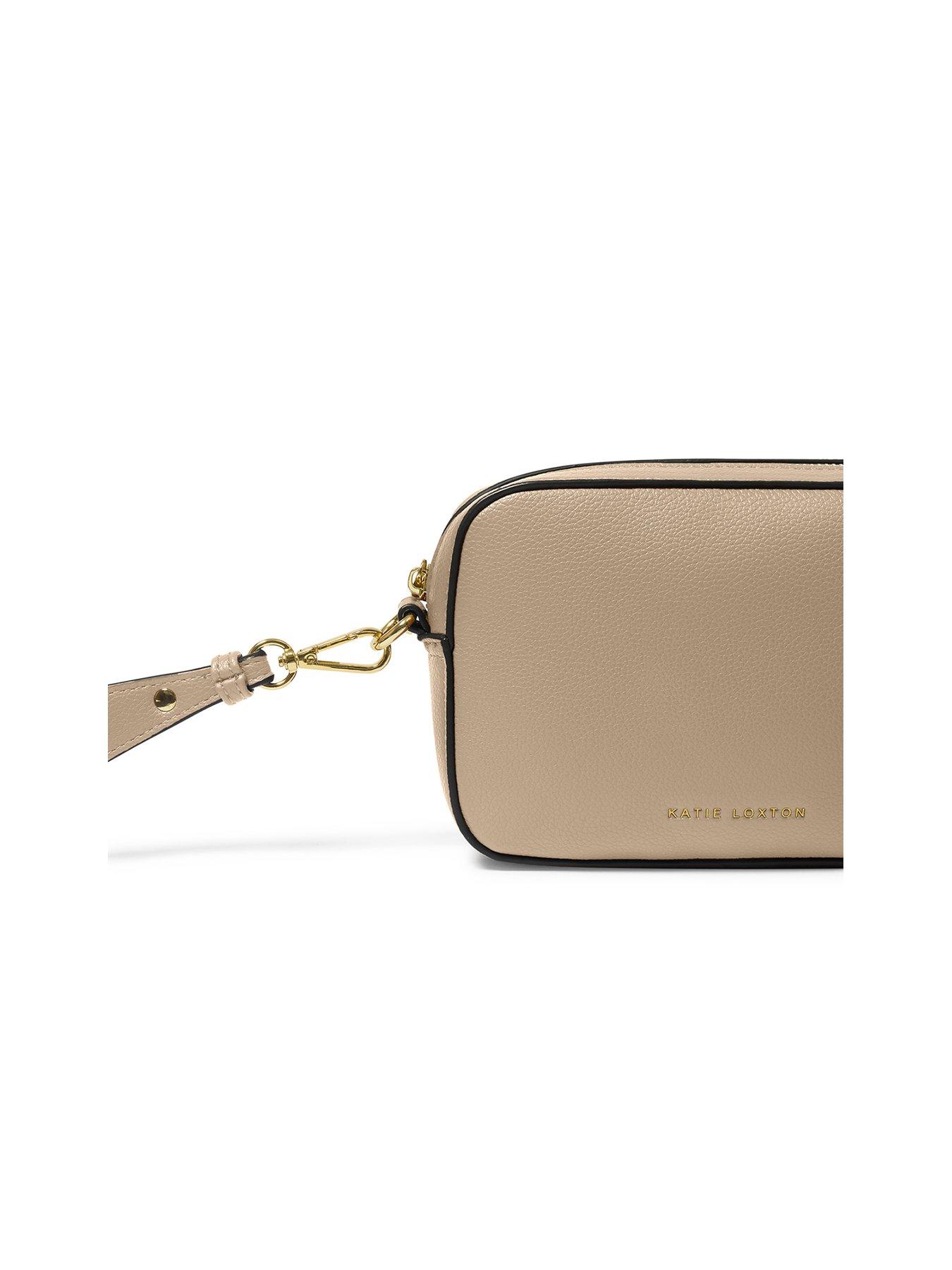  image of katie-loxton-marni-mini-crossbody-bag-light-taupecharcoal