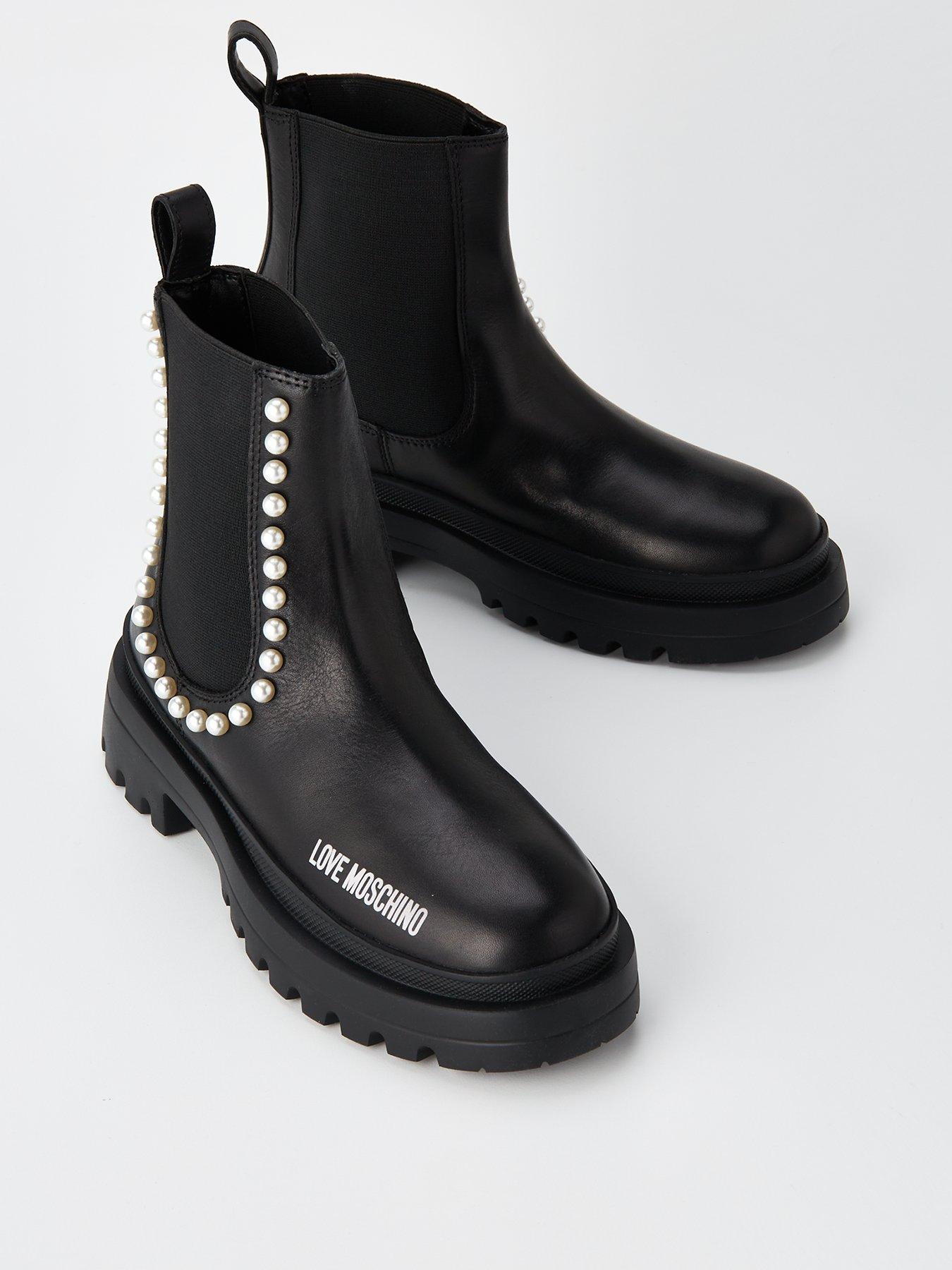 Love moschino ankle boots clearance