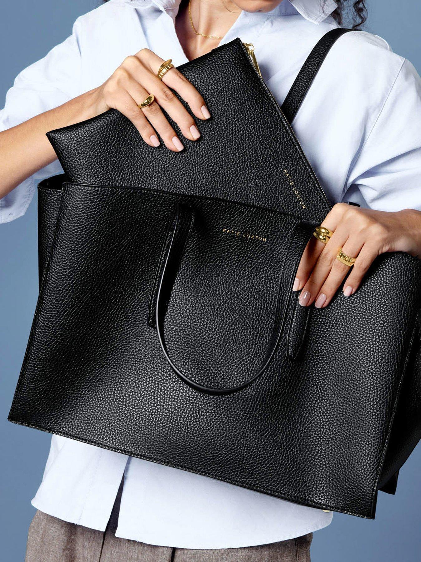  image of katie-loxton-tabi-large-tote-bag-in-black